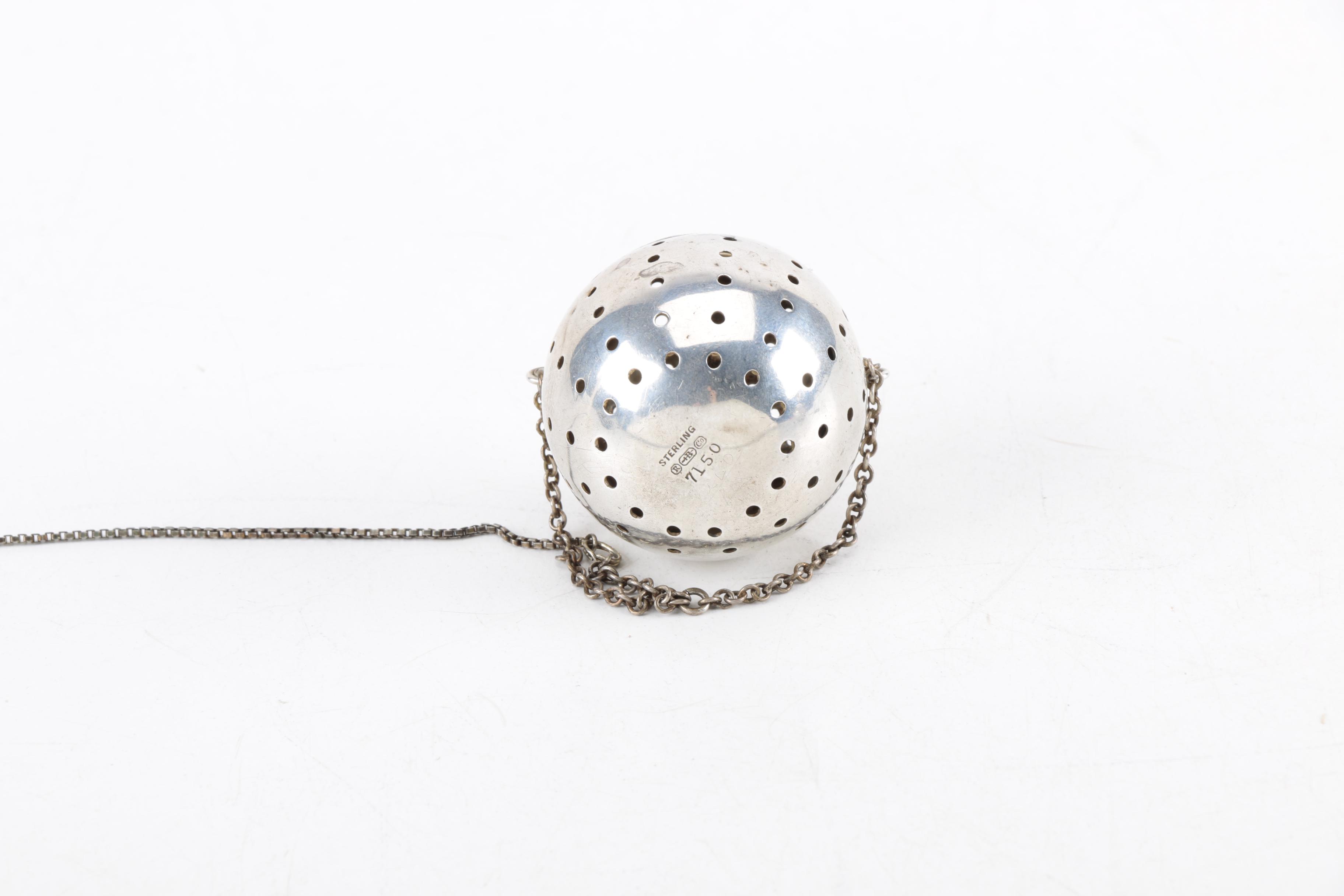 R. Blackington Co. and Gorham Sterling Silver Tea Infusers