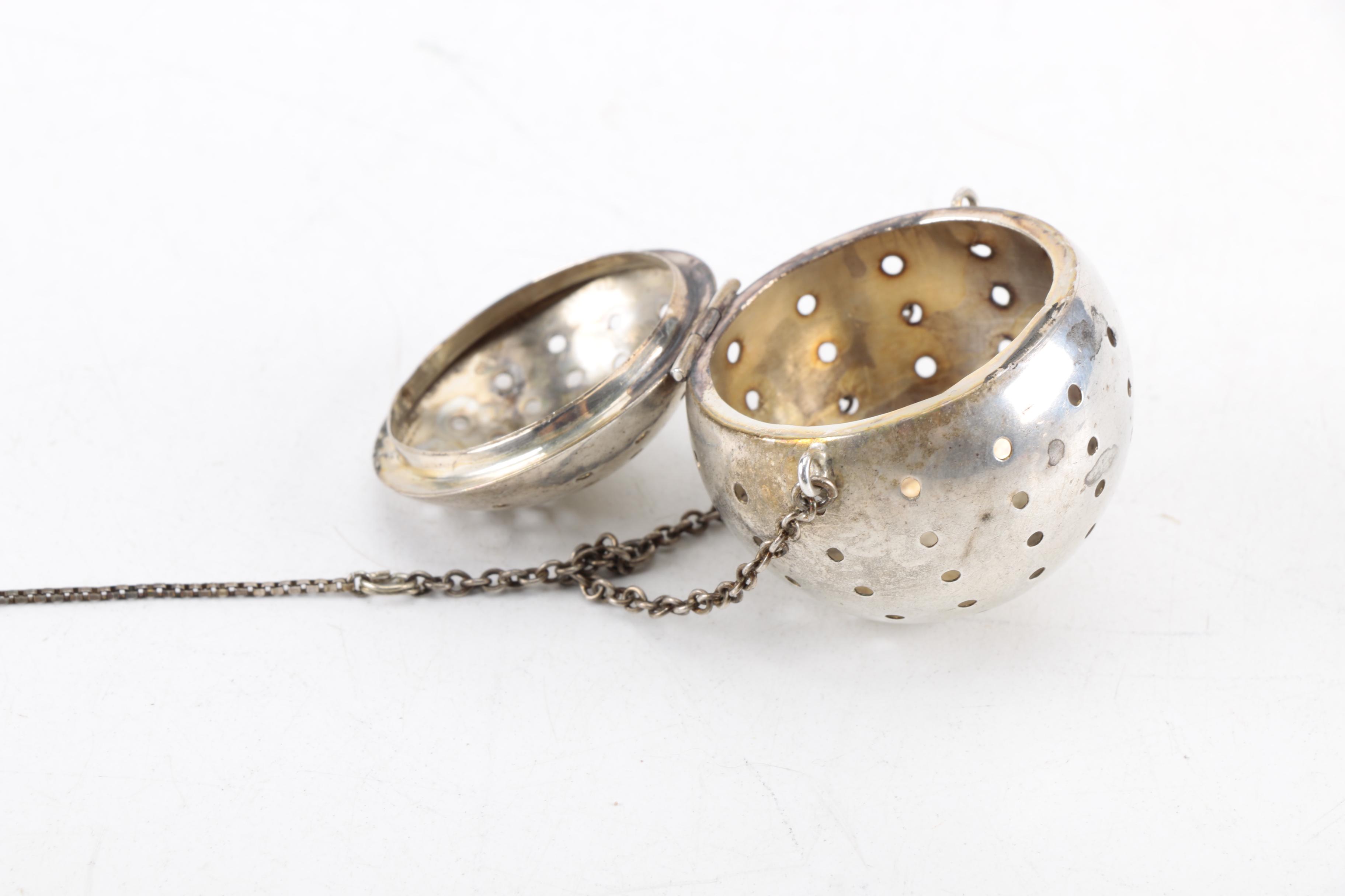 R. Blackington Co. and Gorham Sterling Silver Tea Infusers