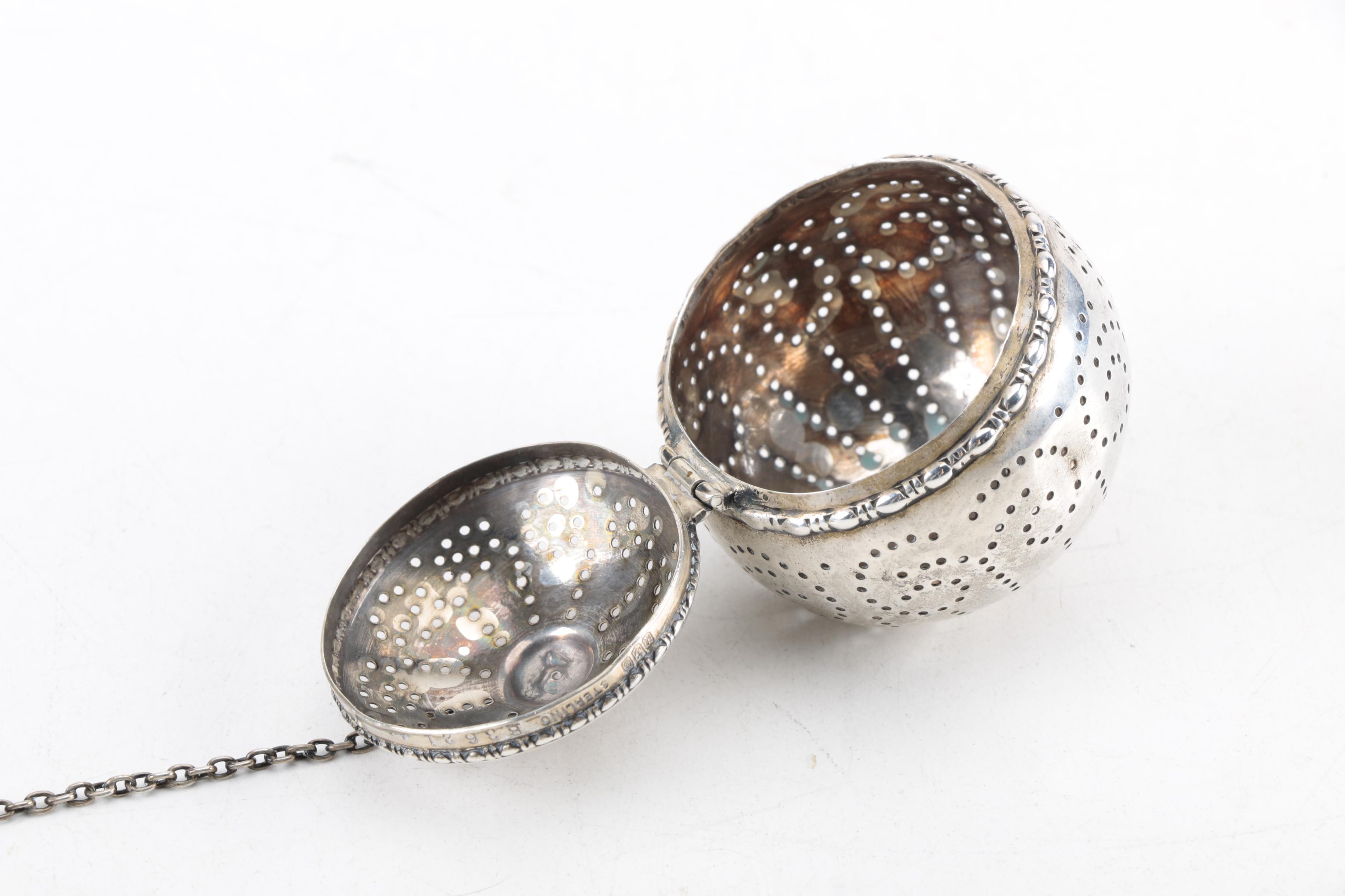 R. Blackington Co. and Gorham Sterling Silver Tea Infusers