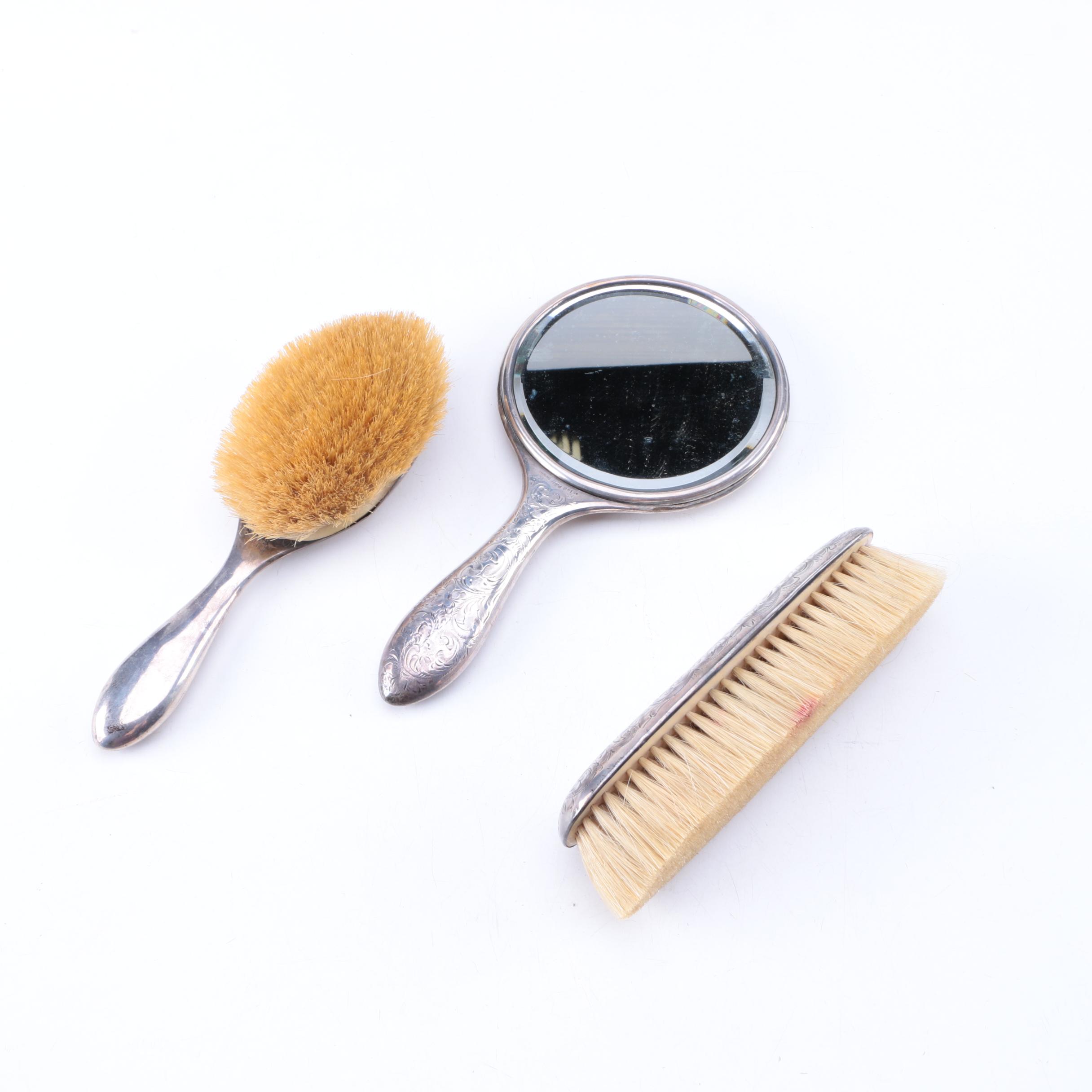 Gorham Vintage Chased Sterling Vanity Set