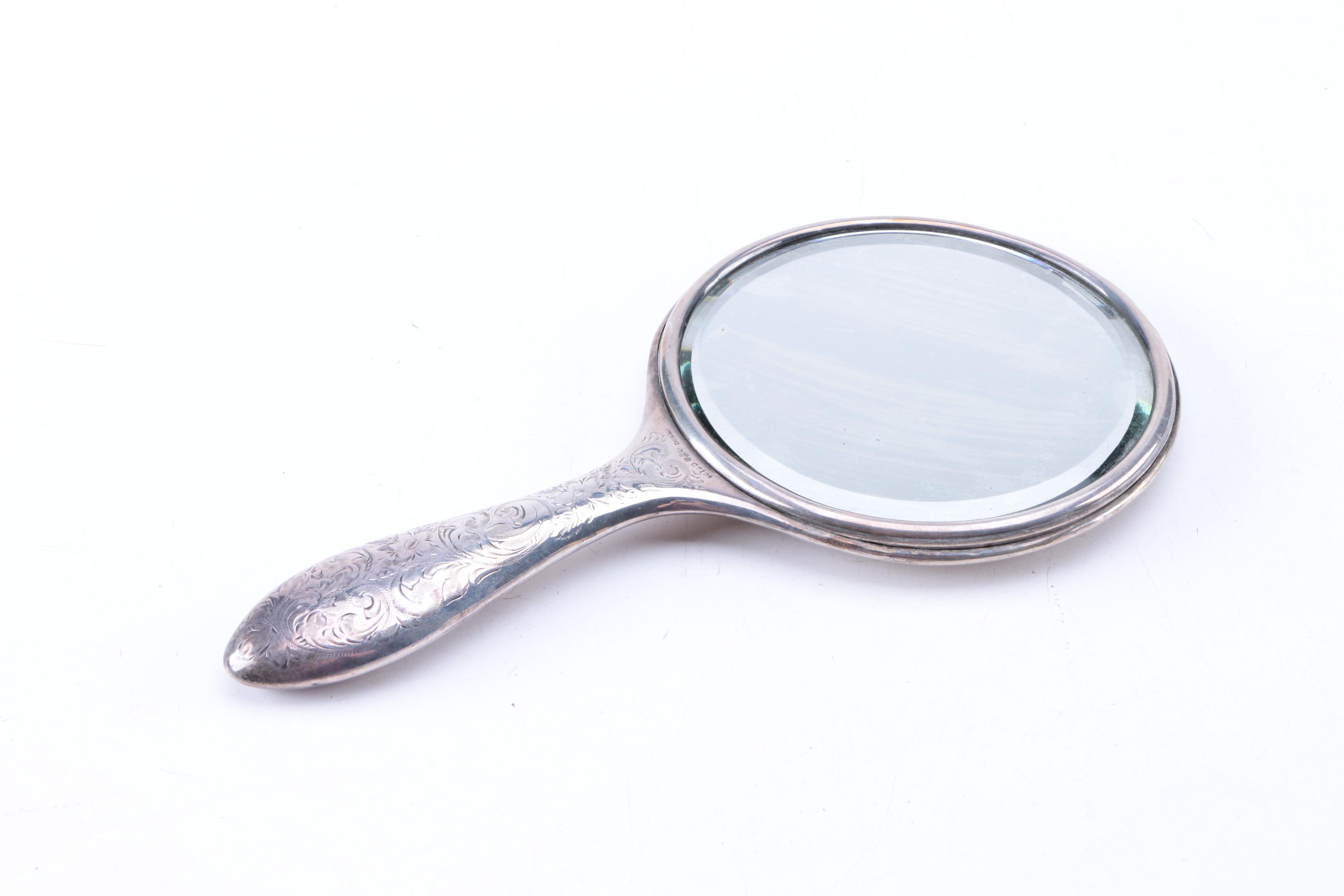 Gorham Vintage Chased Sterling Vanity Set