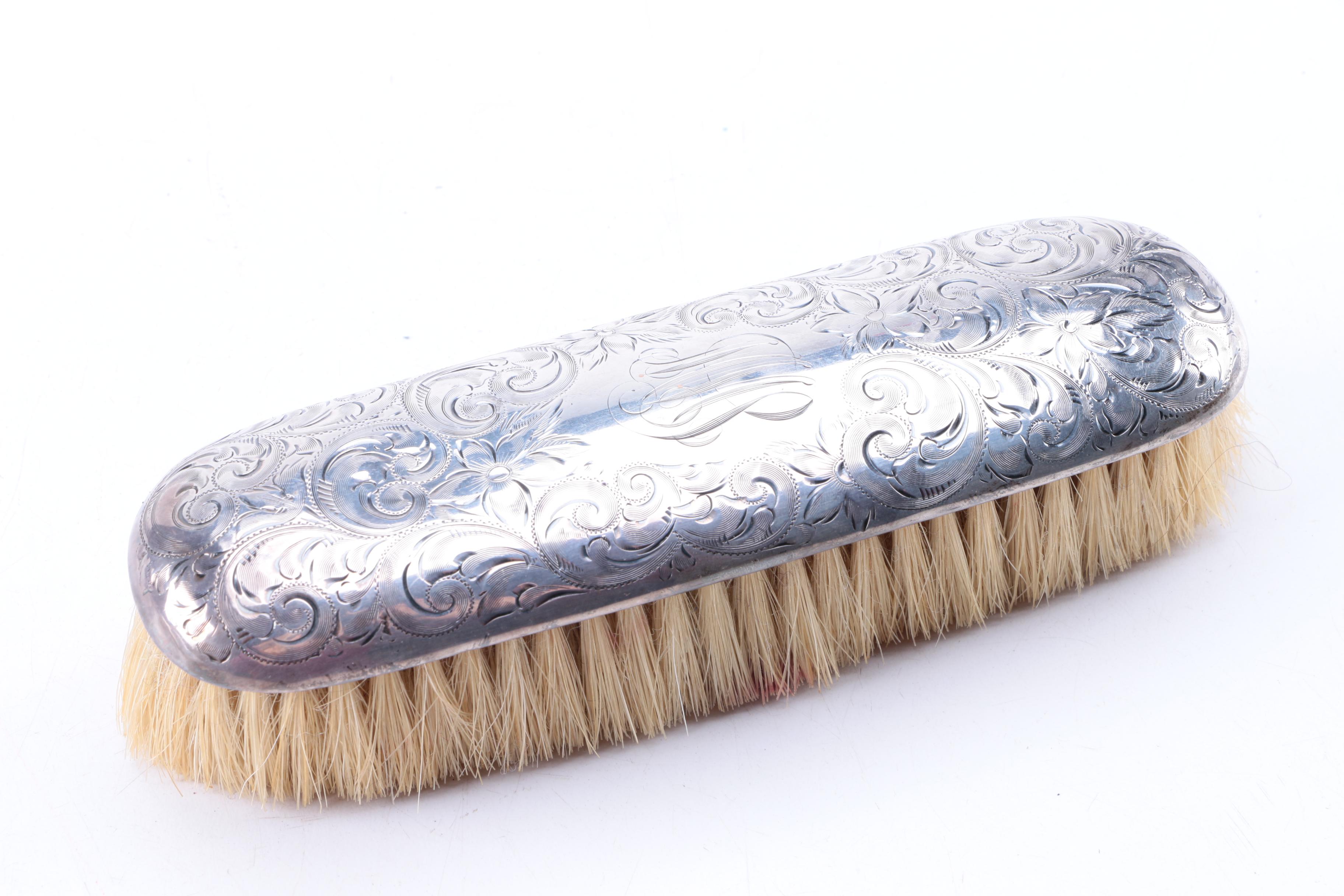 Gorham Vintage Chased Sterling Vanity Set