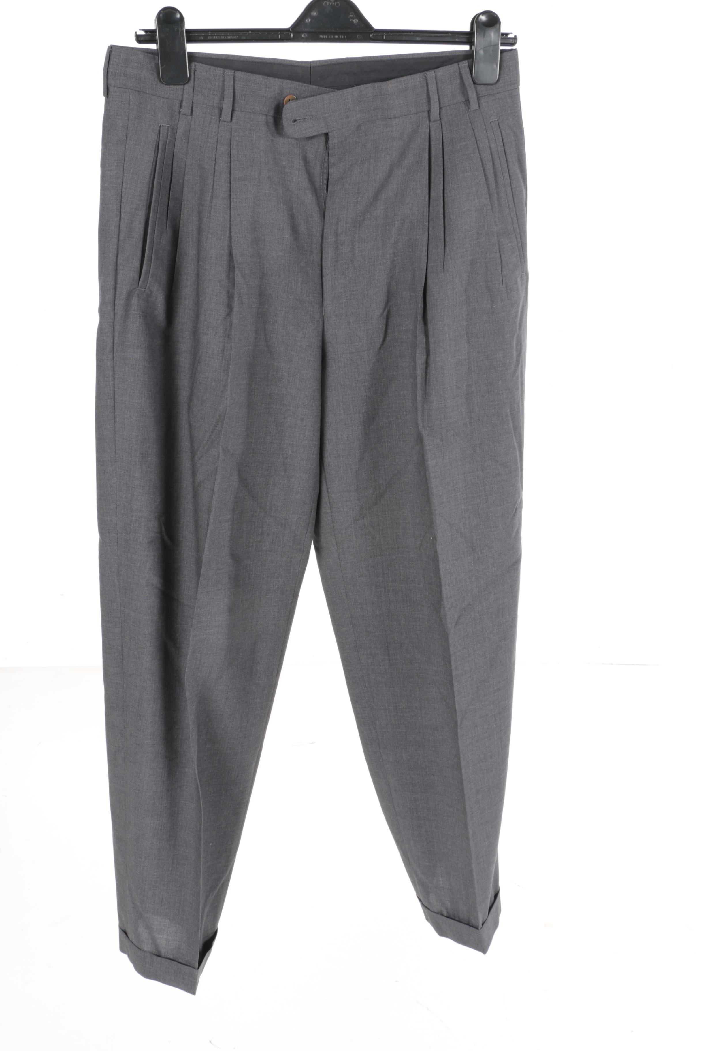 Men's Ermenegildo Zegna Wool Suit Trousers
