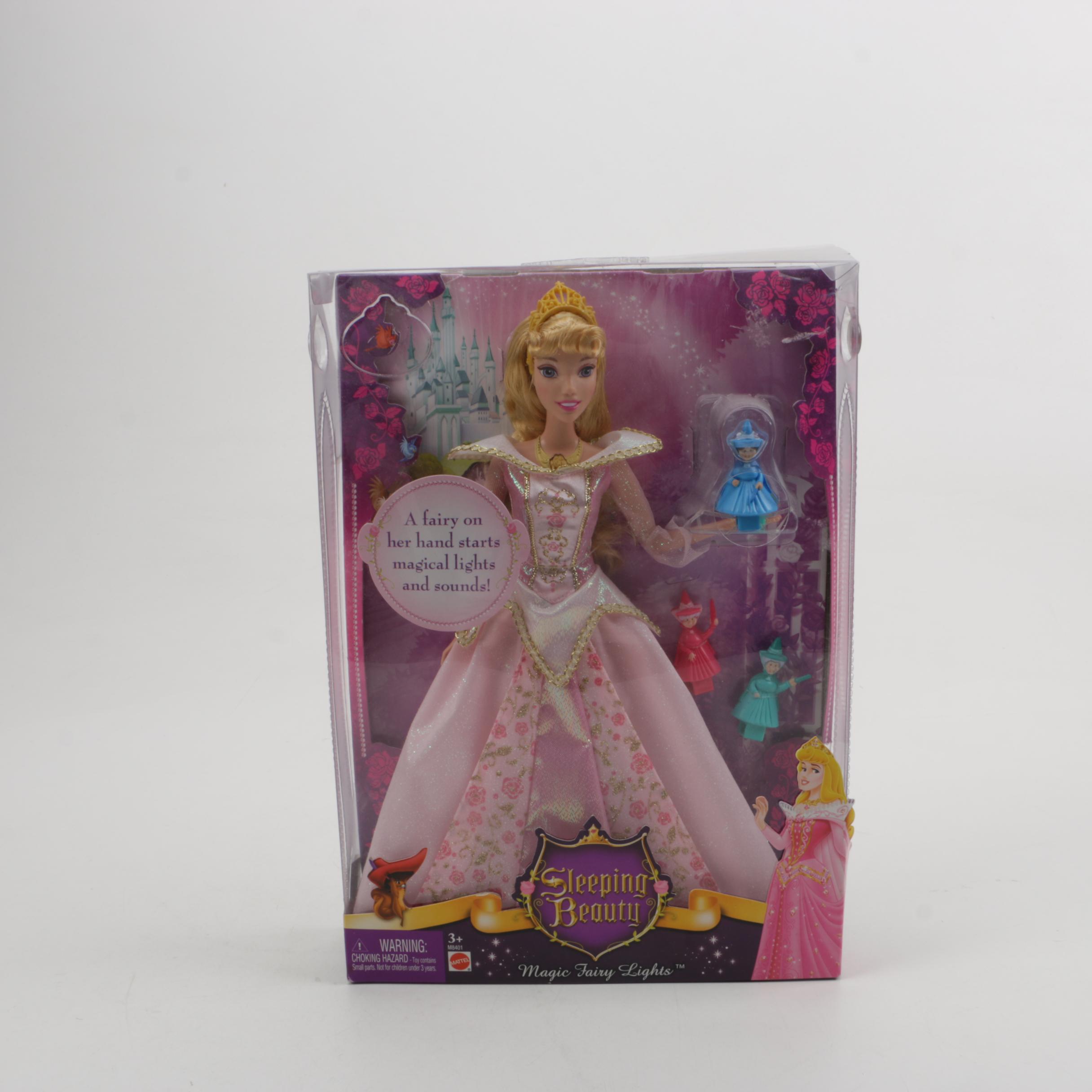 Mattel Sleeping Beauty and Snow White Dolls