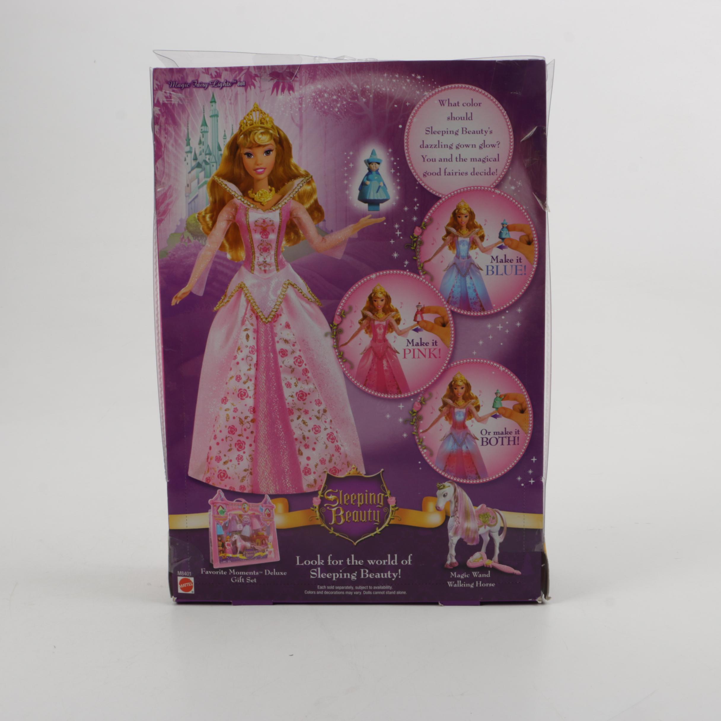 Mattel Sleeping Beauty and Snow White Dolls