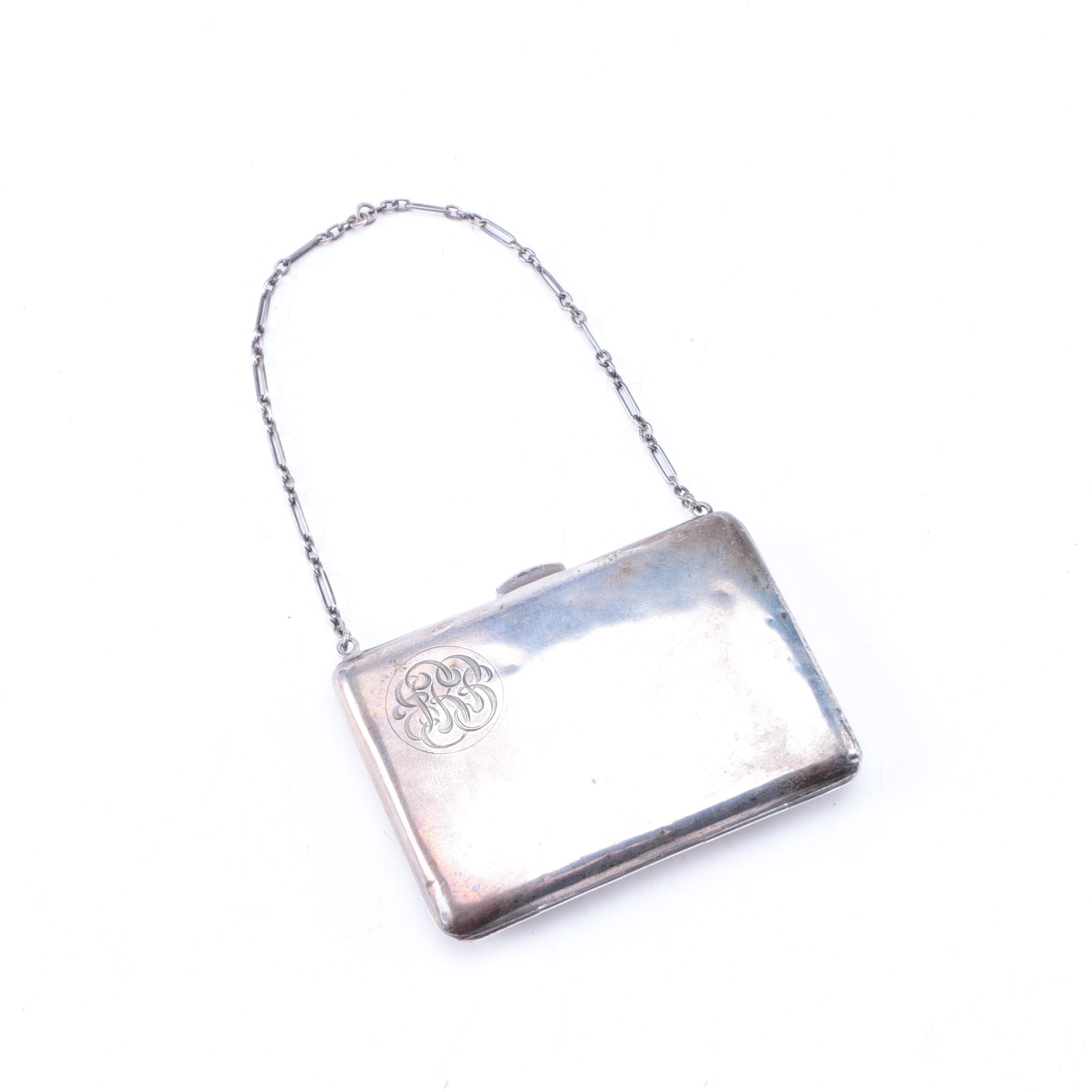 Vintage 910 Silver Card Case