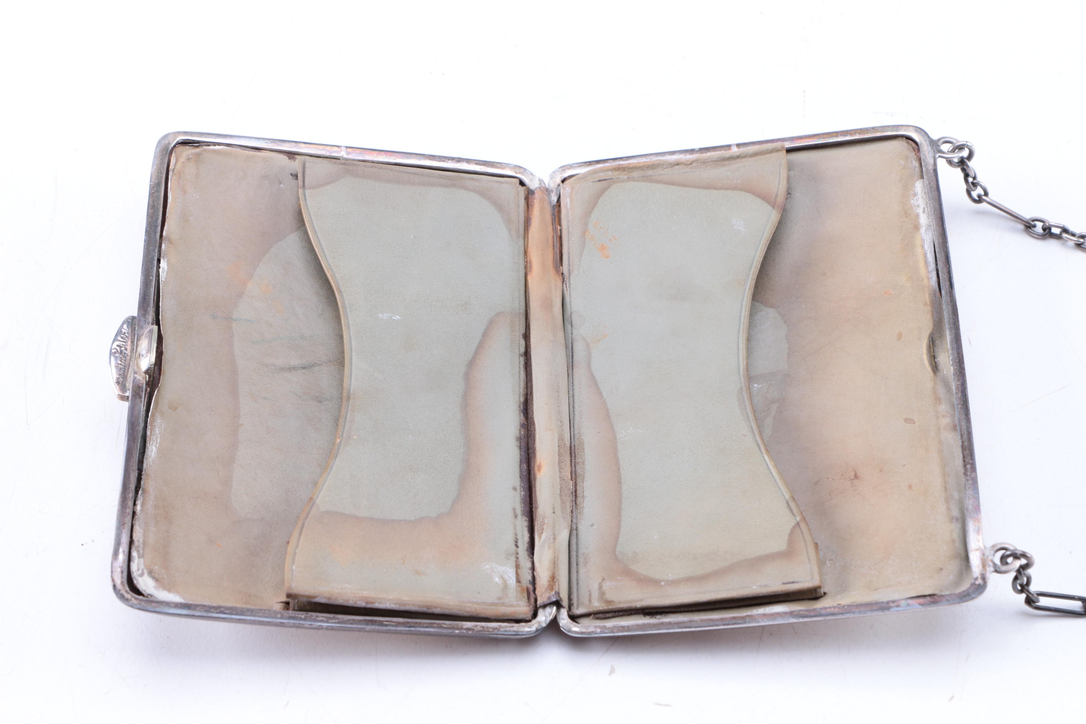Vintage 910 Silver Card Case