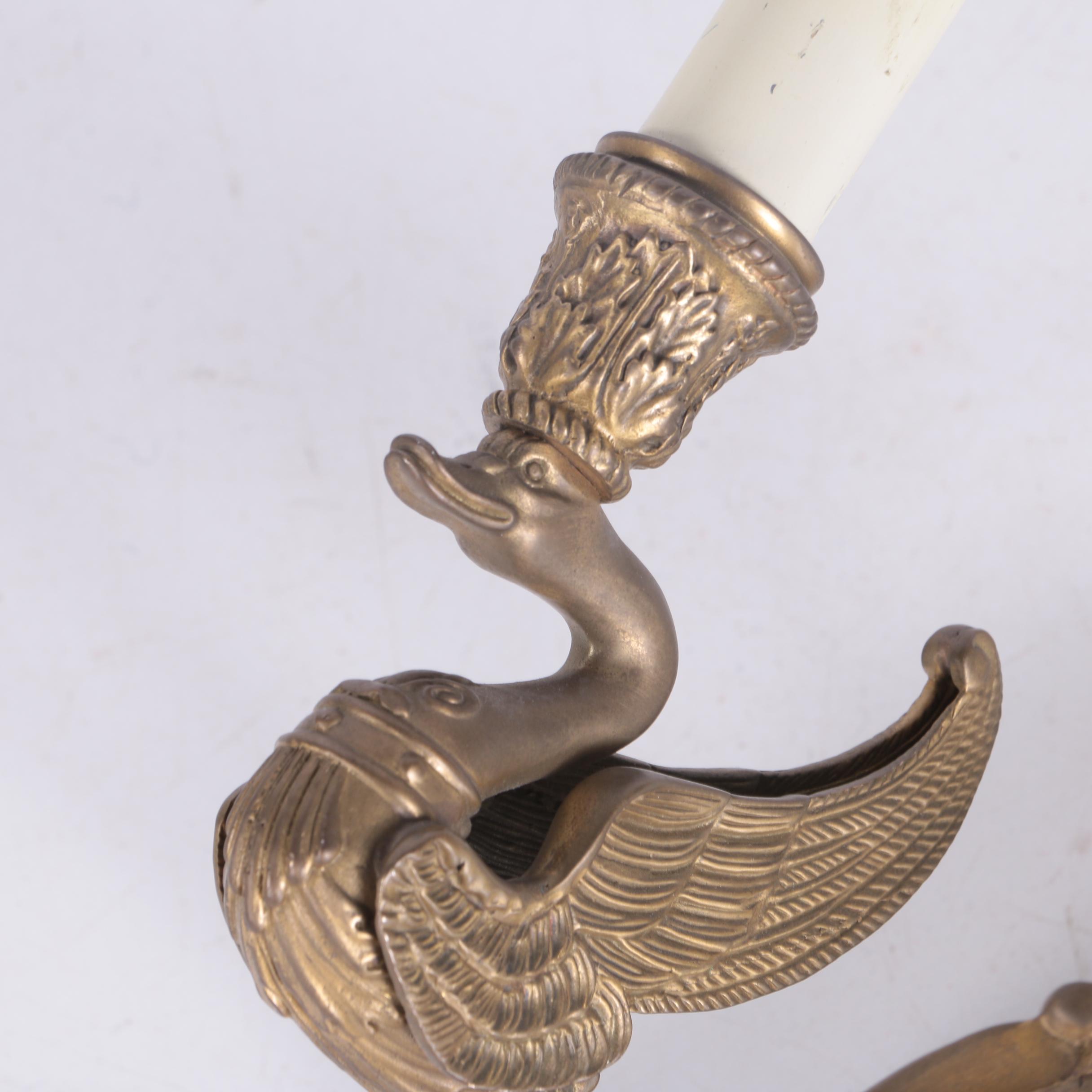 Pair of Brass Wall Sconces