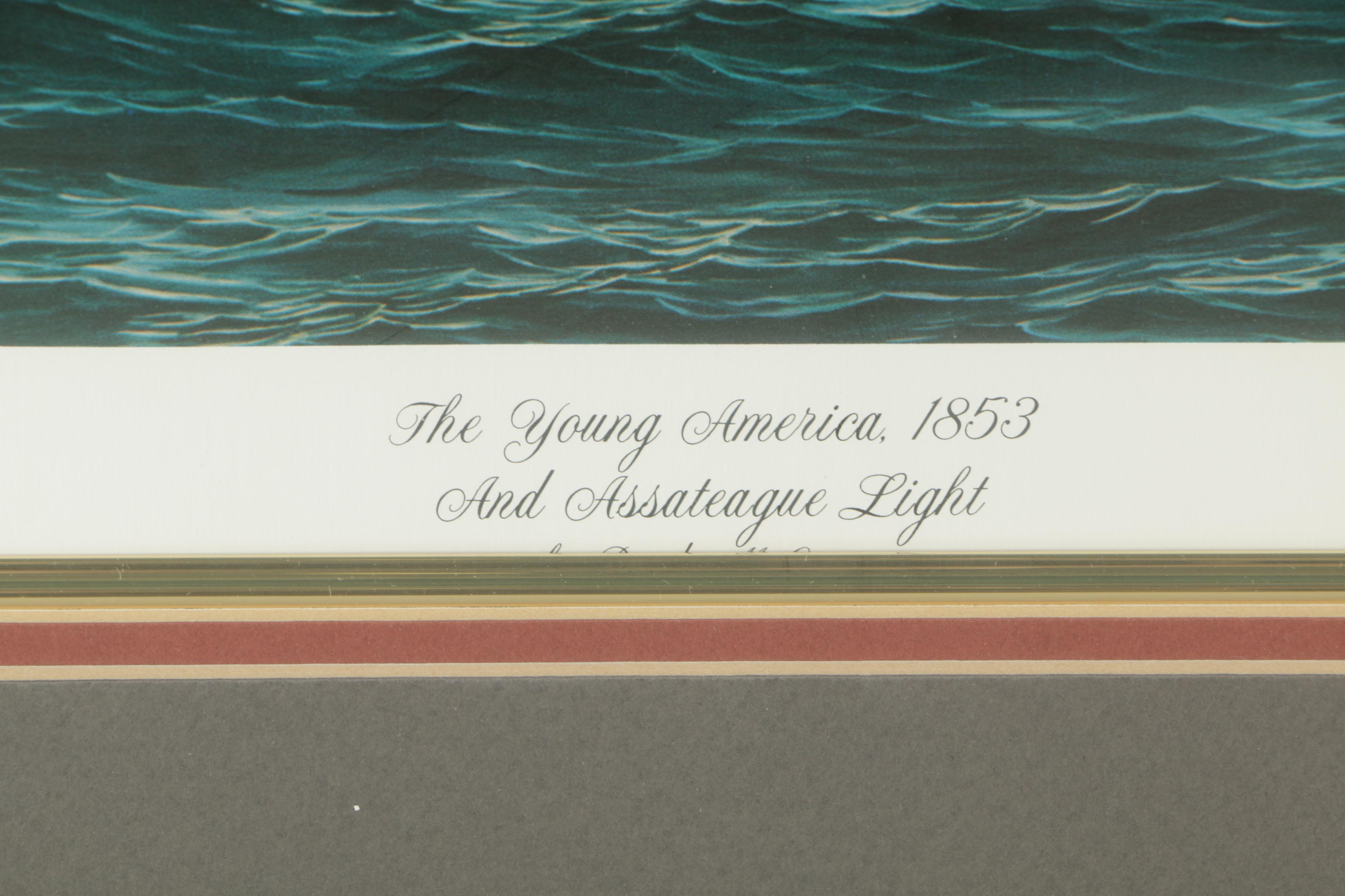 Randy McGovern Limited Edition Reproduction Print "The Young American, 1853"