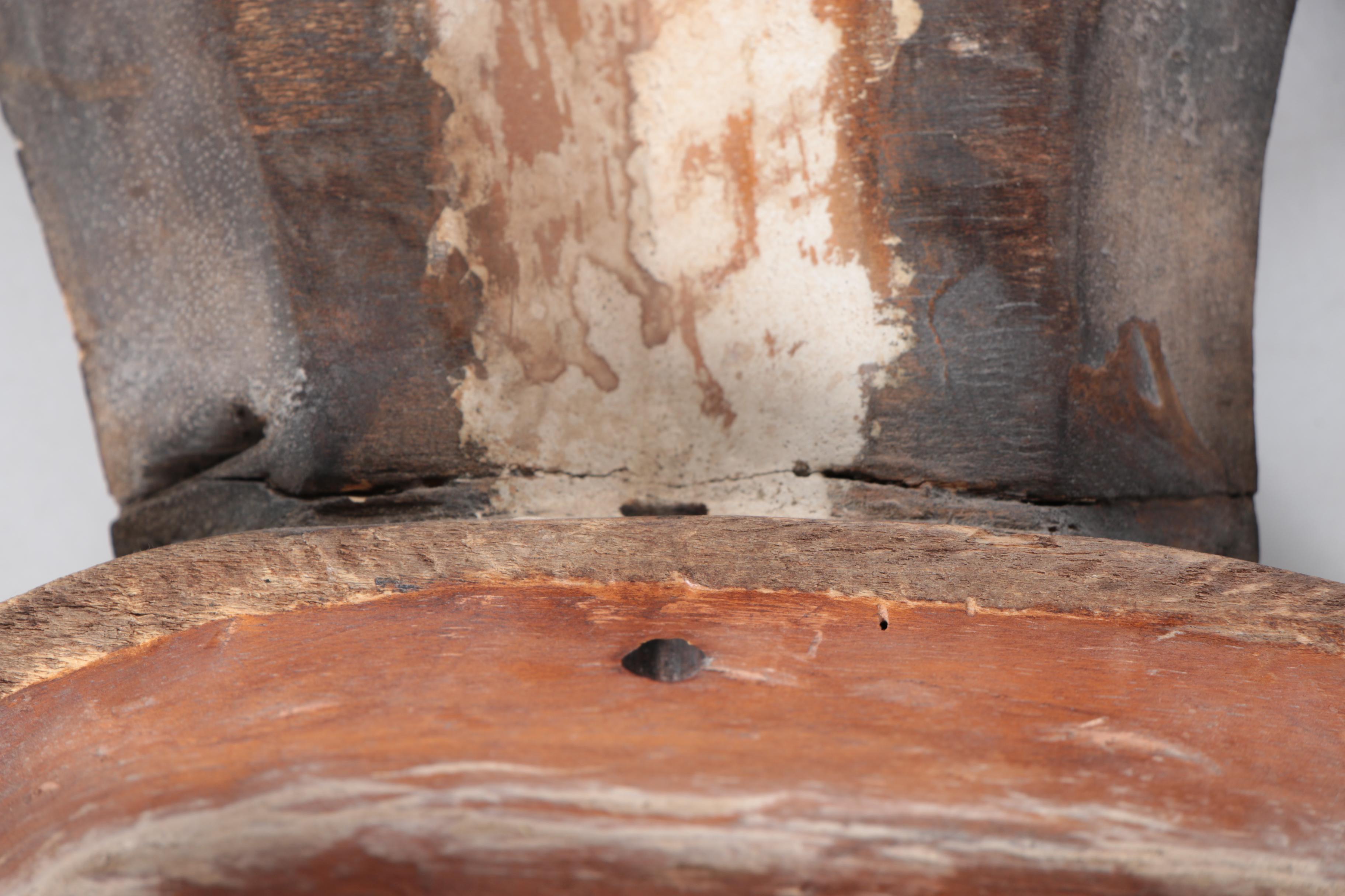 Central African Carved Wooden Kwele Mask