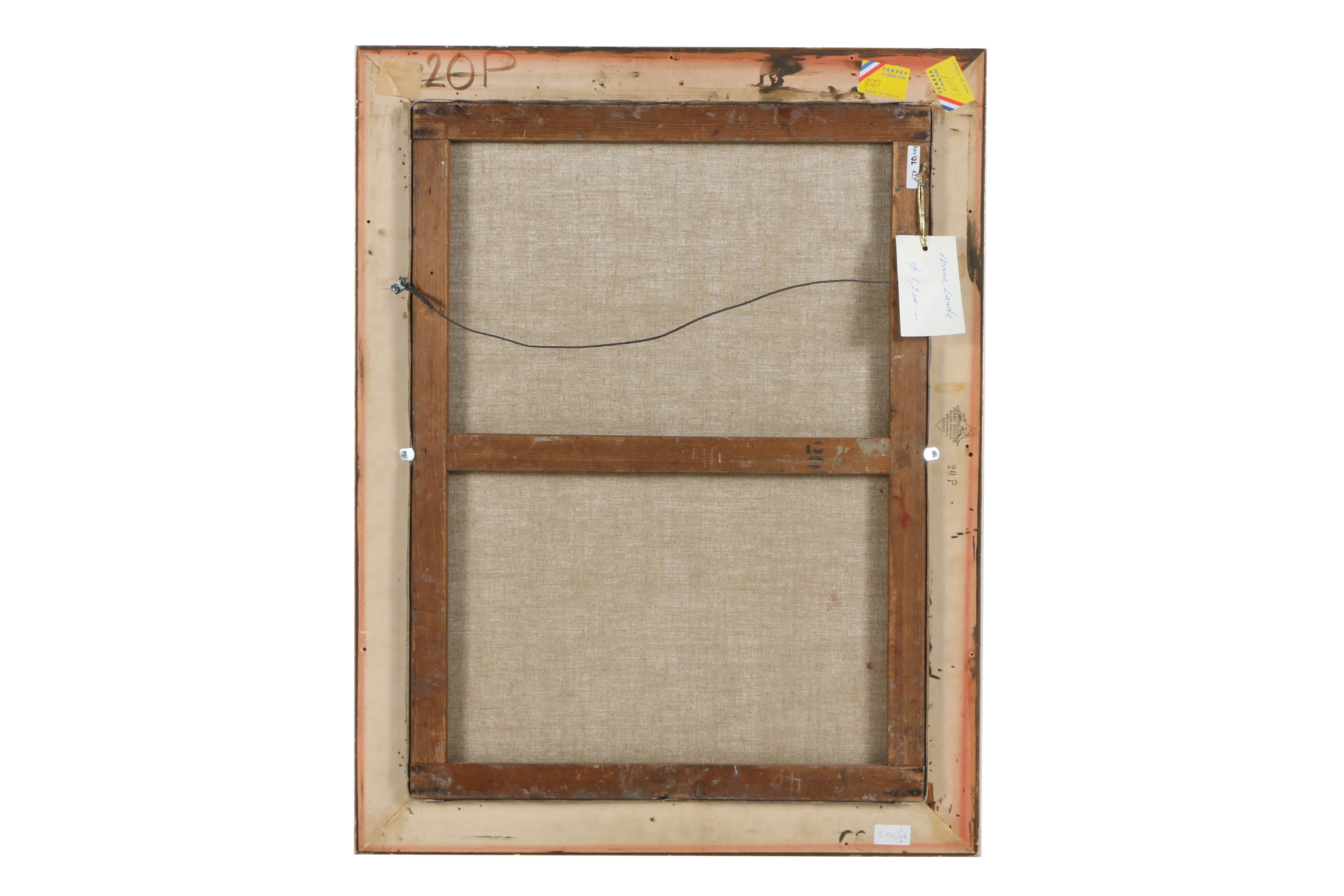 Oil Painting on Canvas of a Victorian Genre Landscape