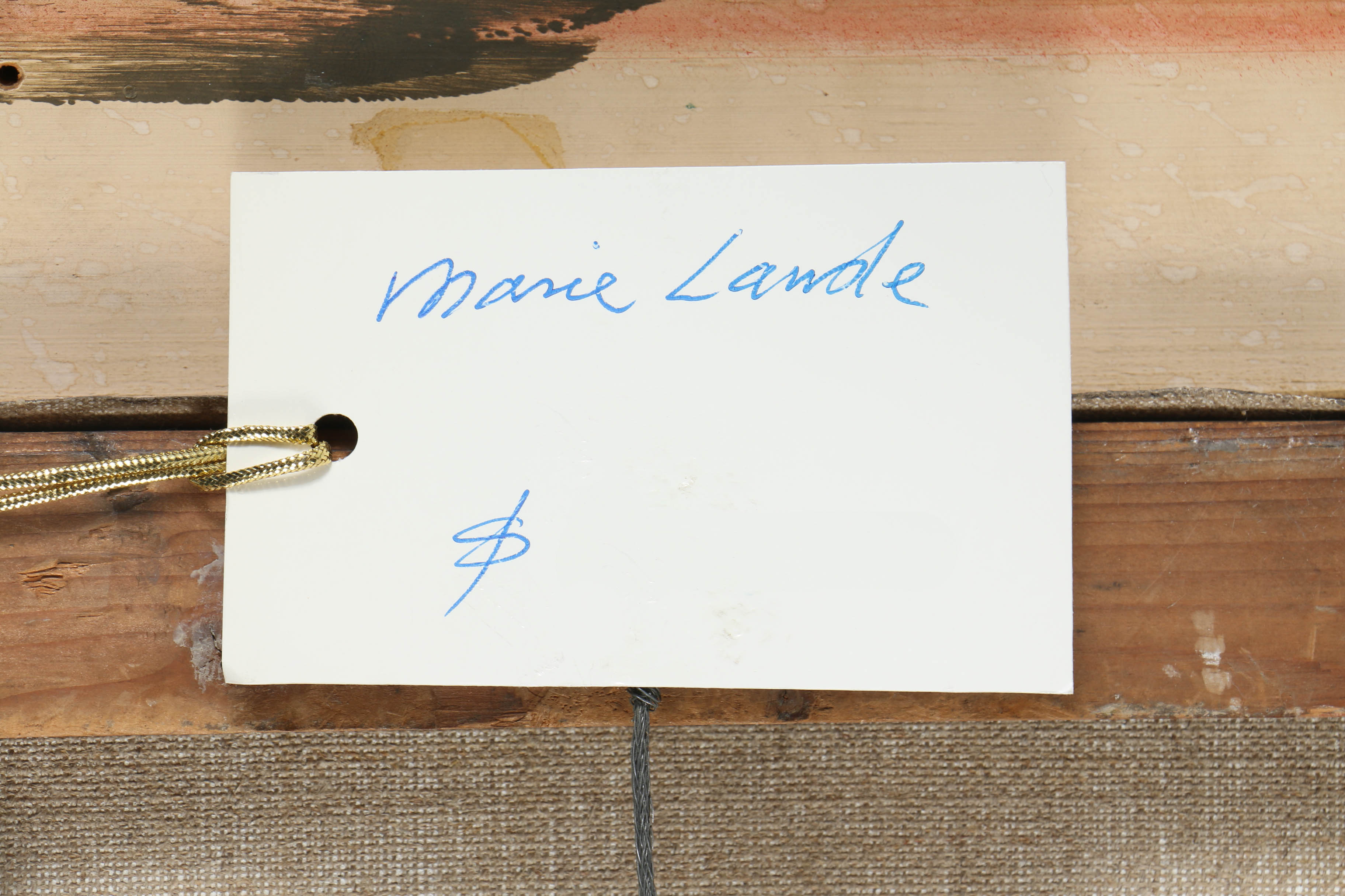 Oil Painting on Canvas of a Victorian Genre Landscape