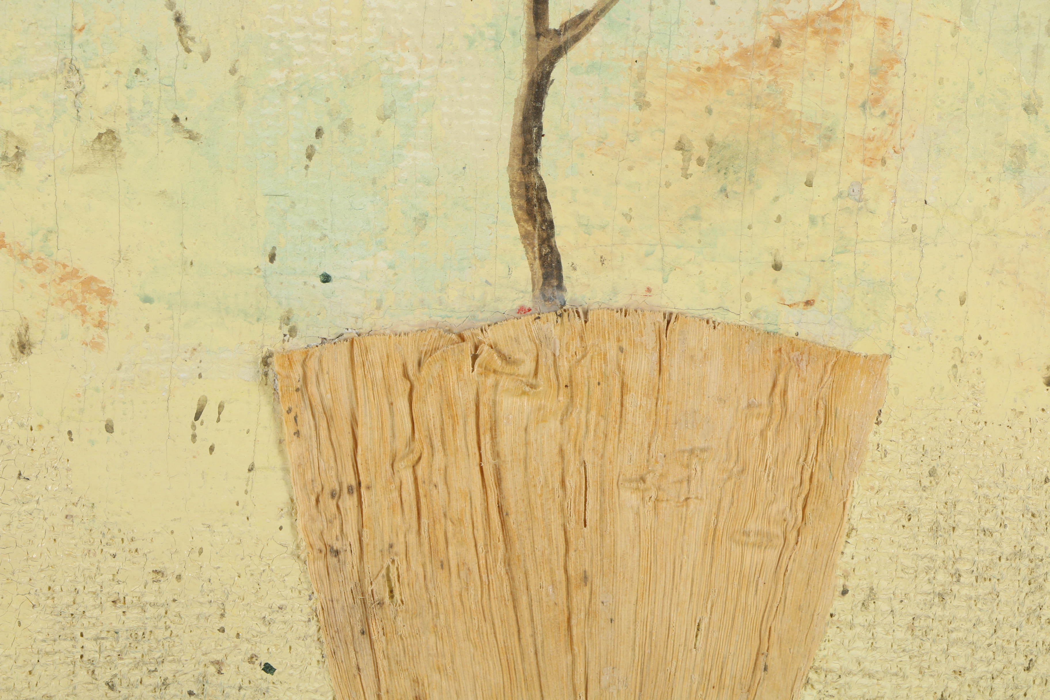 Jacques Lamy Mixed Media Composition on Board of a Still-Life