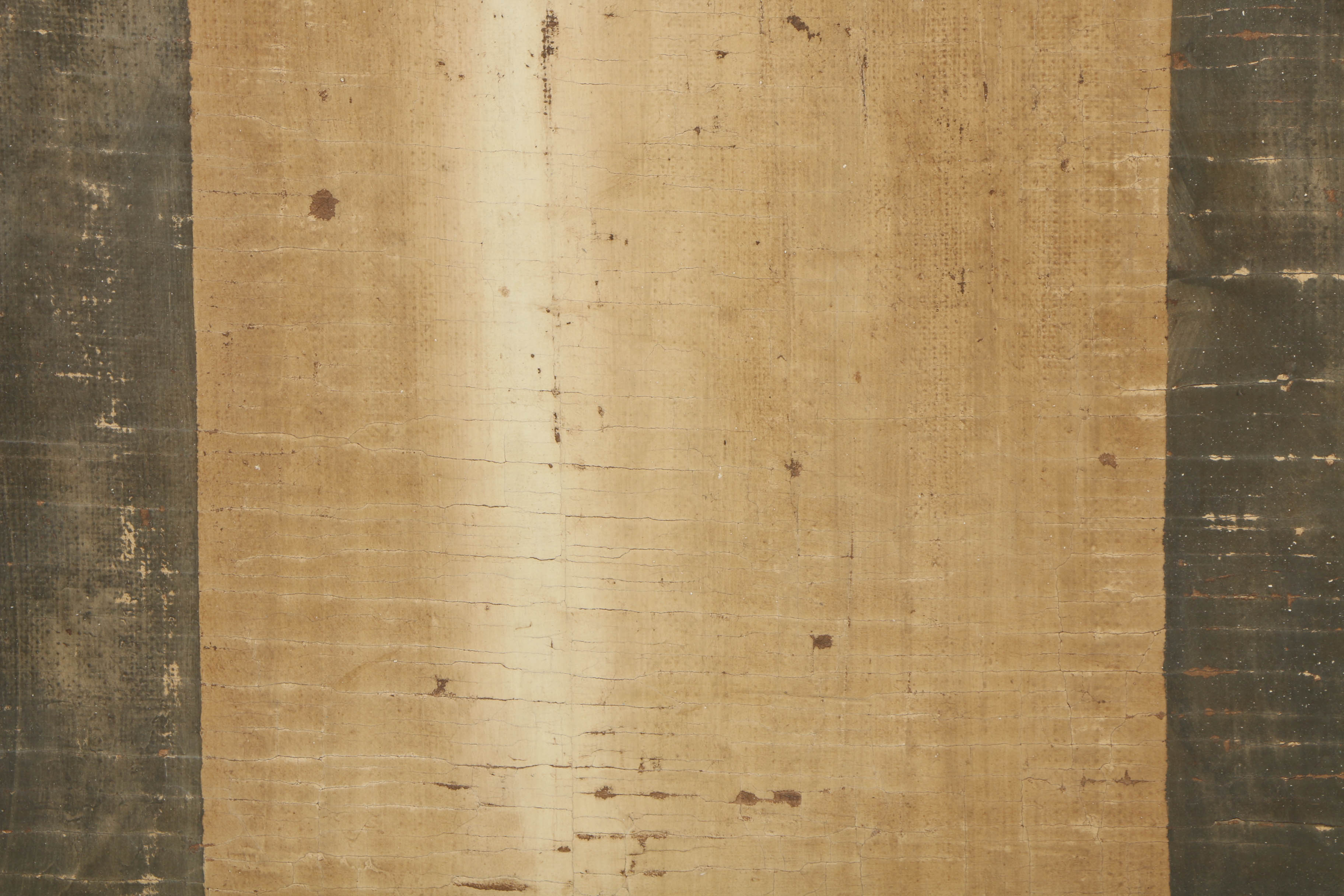 Jacques Lamy Fresco Painting on Burlap of Composite Column