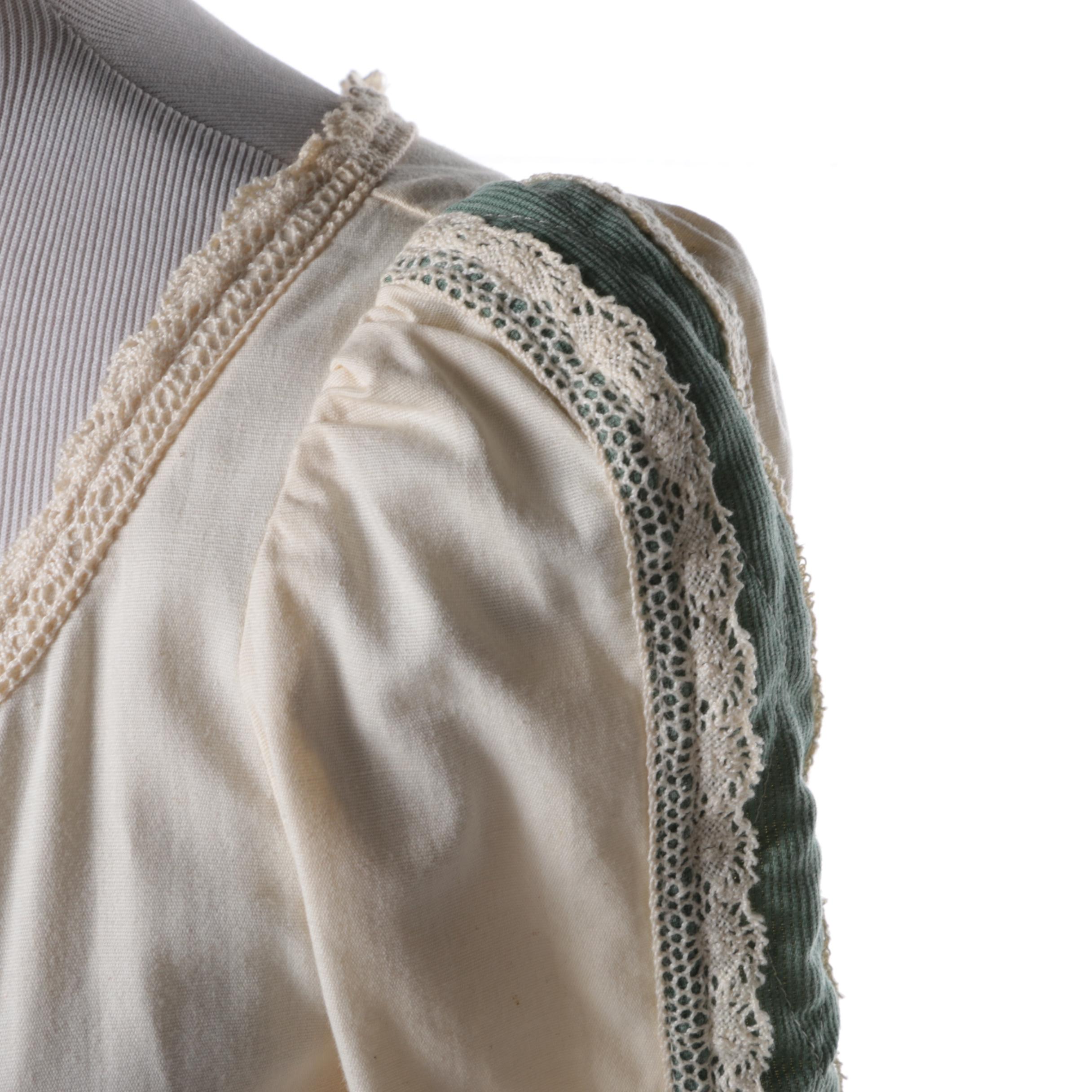 Circa 1970s Vintage Jessica McClintock Gunne Sax Dress