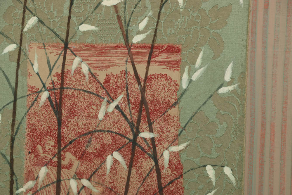 Jacques Lamy Mixed Media Painting on Board of a Classical Scene