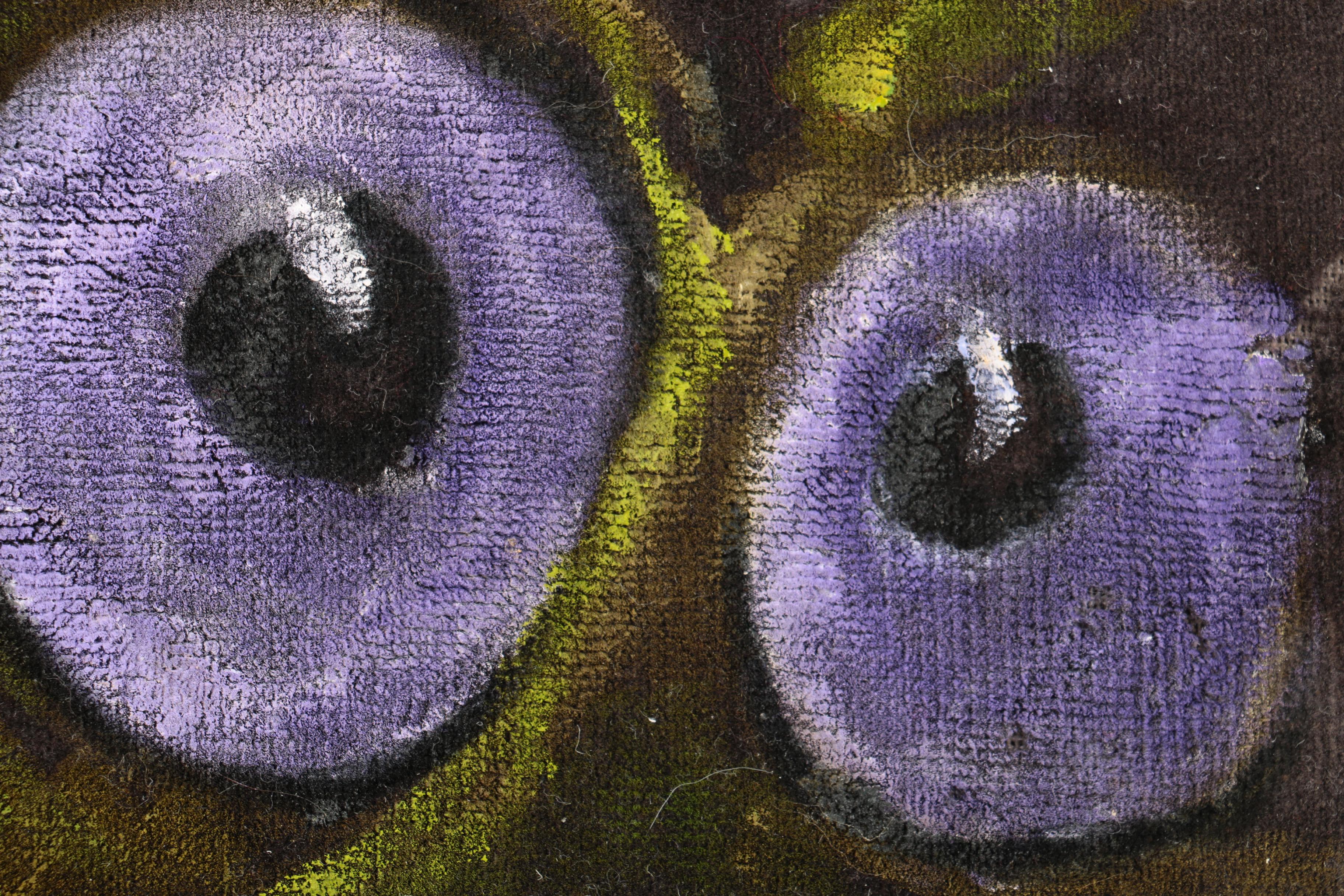 Chris Dillon Oil Painting on Velveteen "Velvet Goblin"