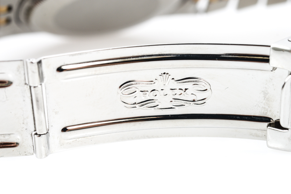 Vintage Rolex 18K Yellow Gold Datejust Diamond Watch