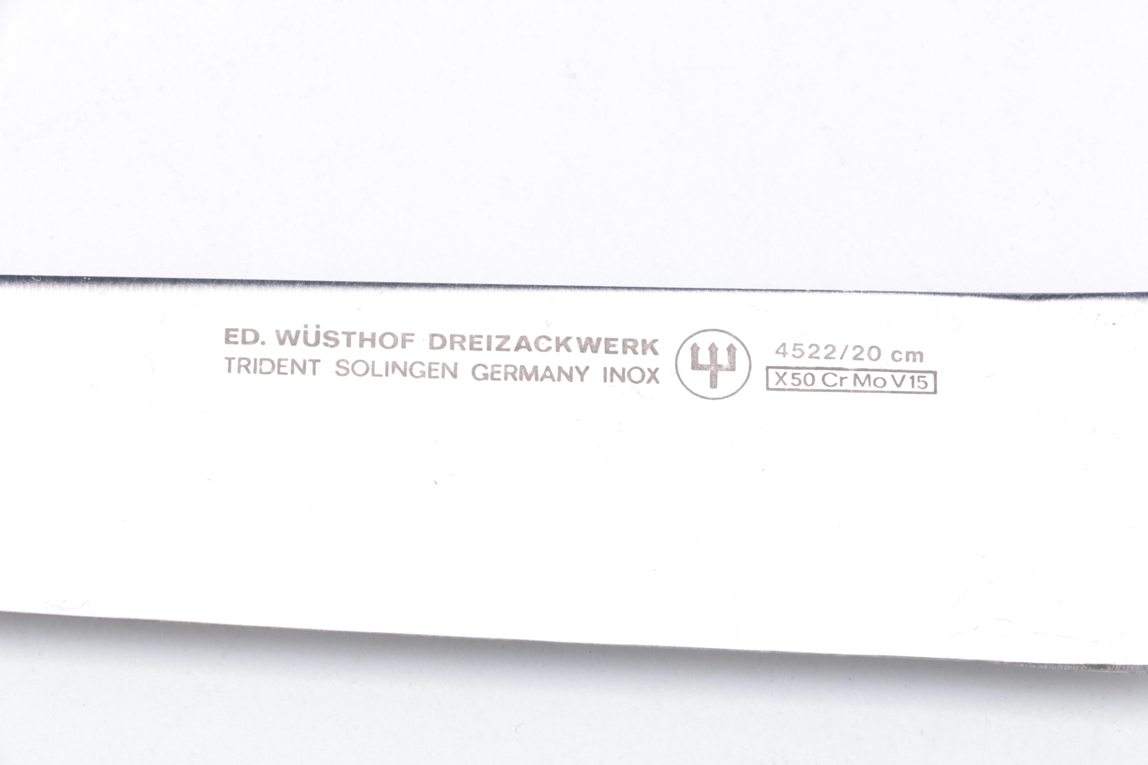 ED. Wüsthof Dreizackwerk Carving Knife Set