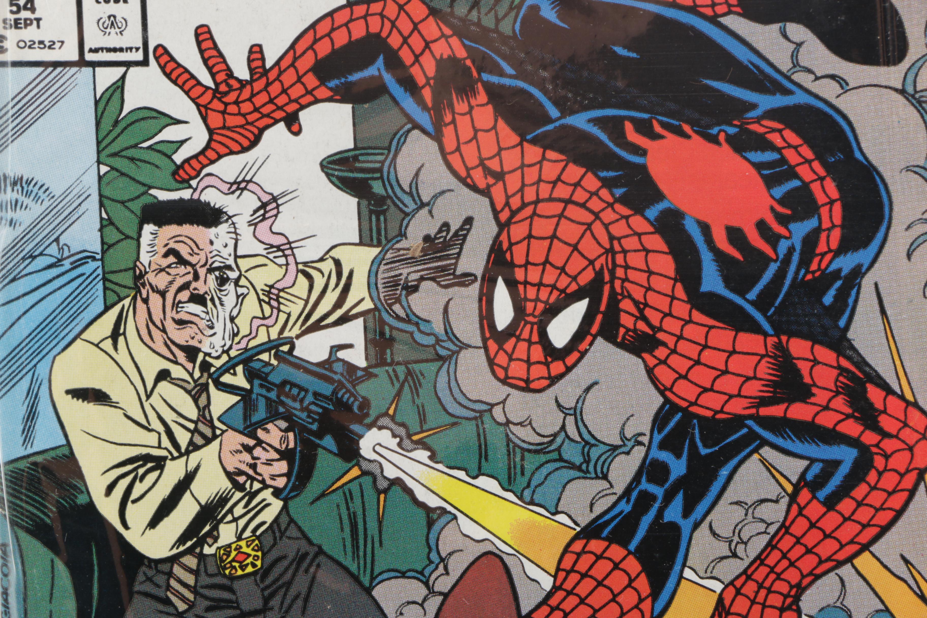 Collection of "Web of Spider-Man" Comic Books