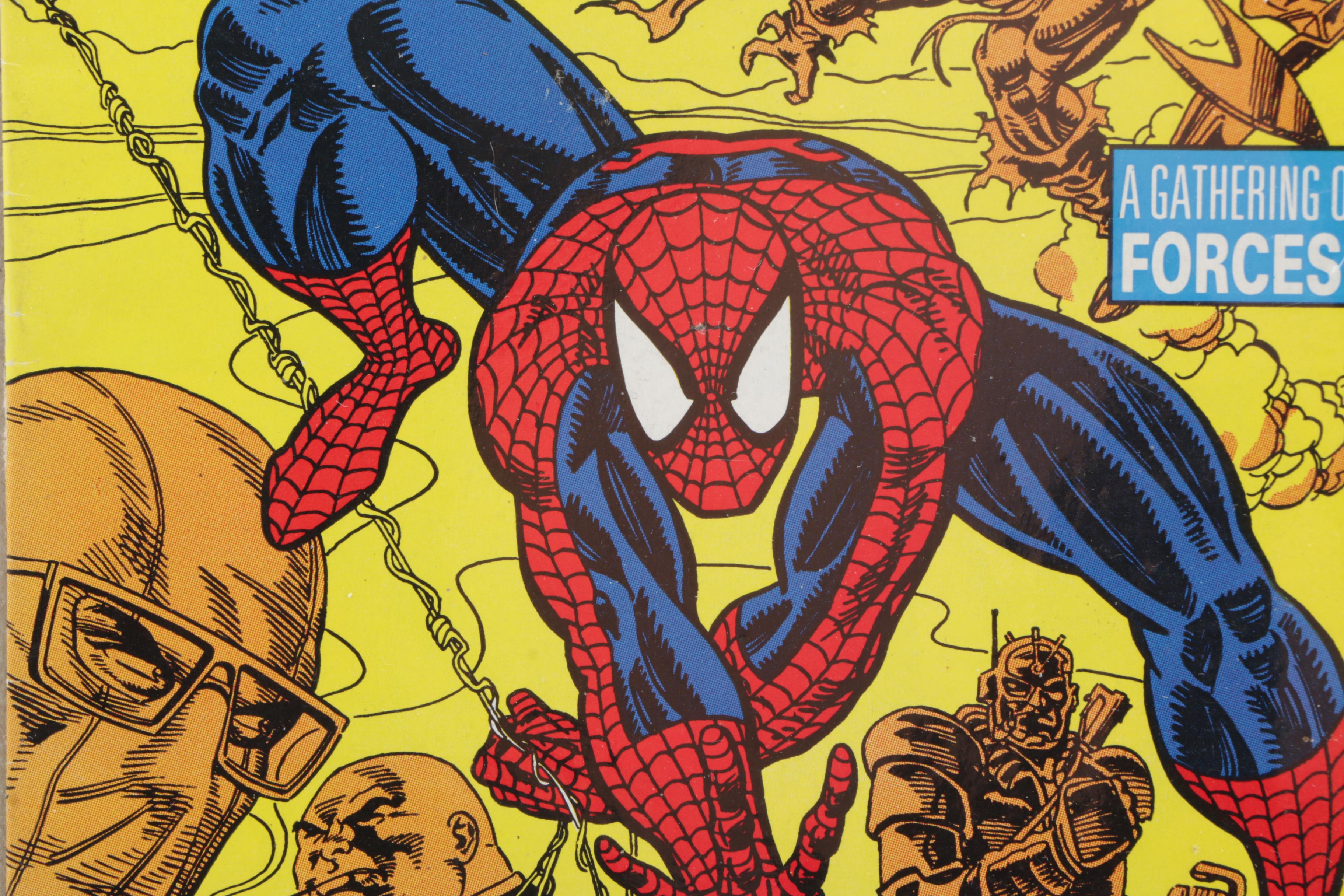 Collection of "Web of Spider-Man" Comic Books