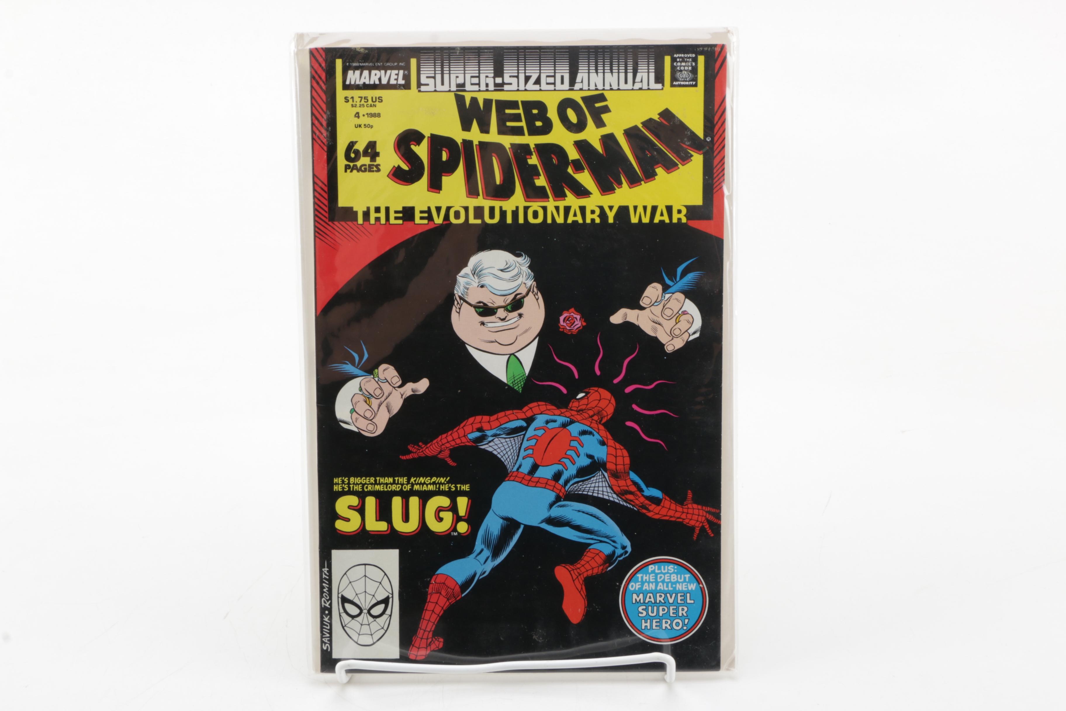 Collection of "Web of Spider-Man" Comic Books