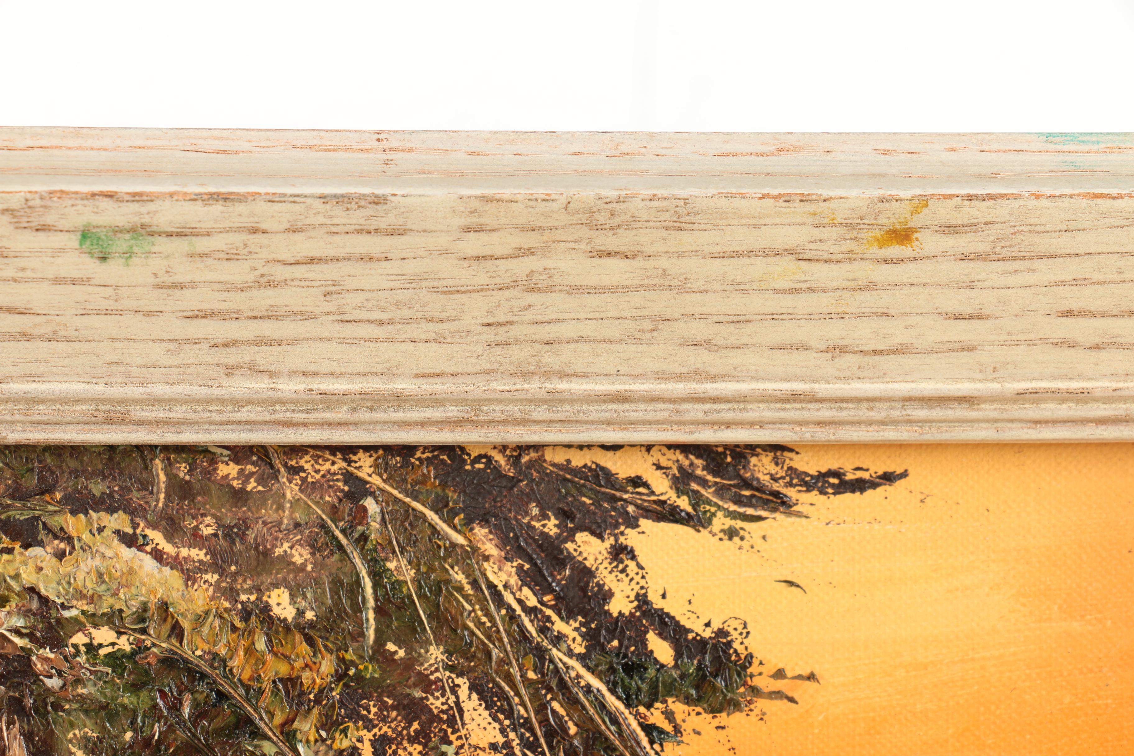 Zubiss Oil Painting of Mountain Landscape