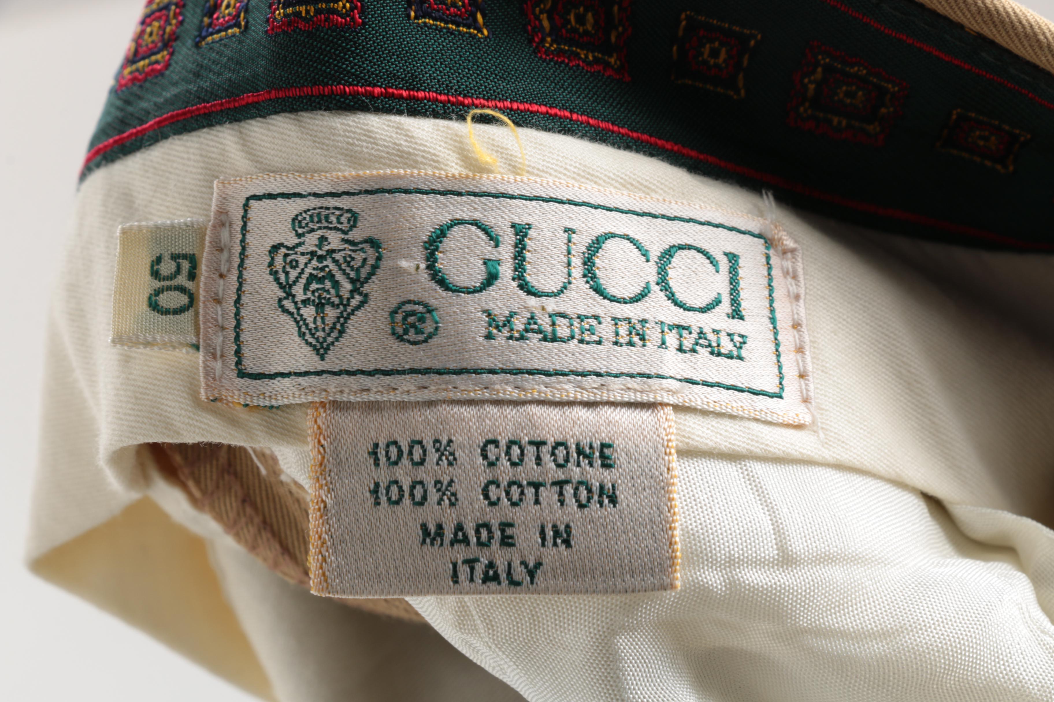 Men's Gucci Cotton Pants