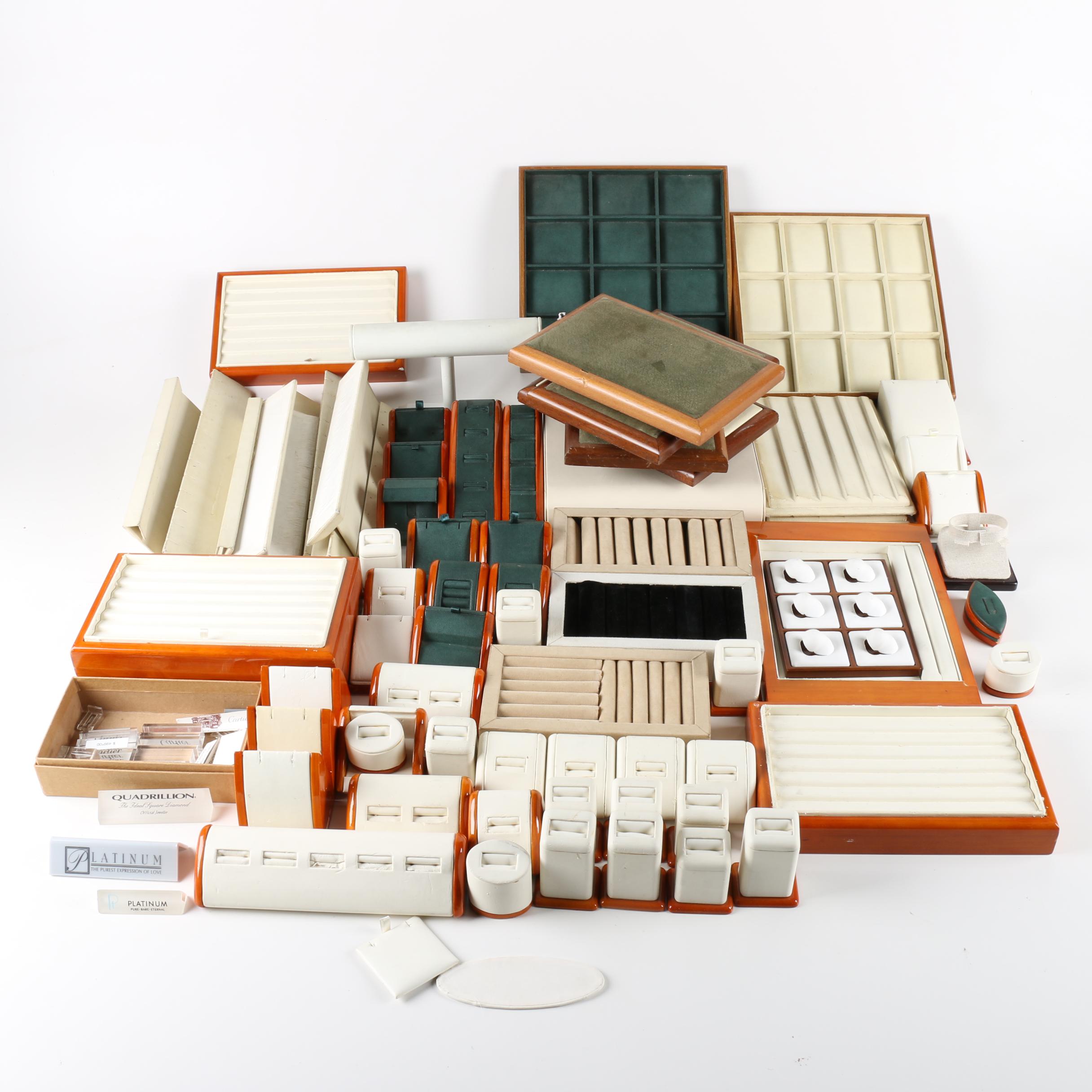 Collection of Jewelry Displays