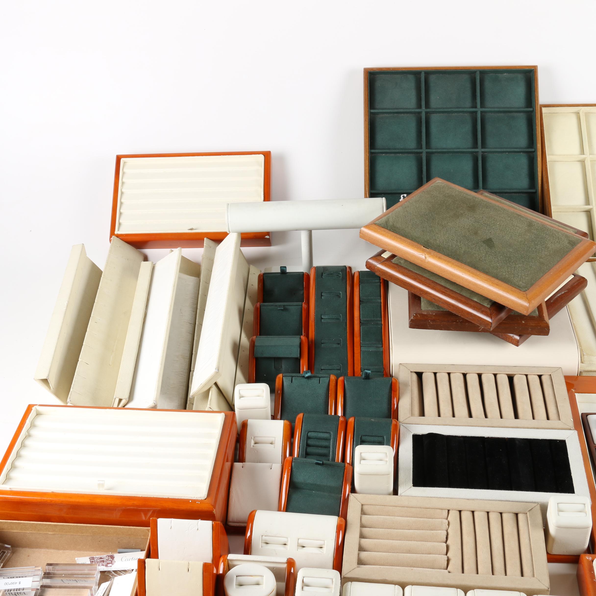 Collection of Jewelry Displays