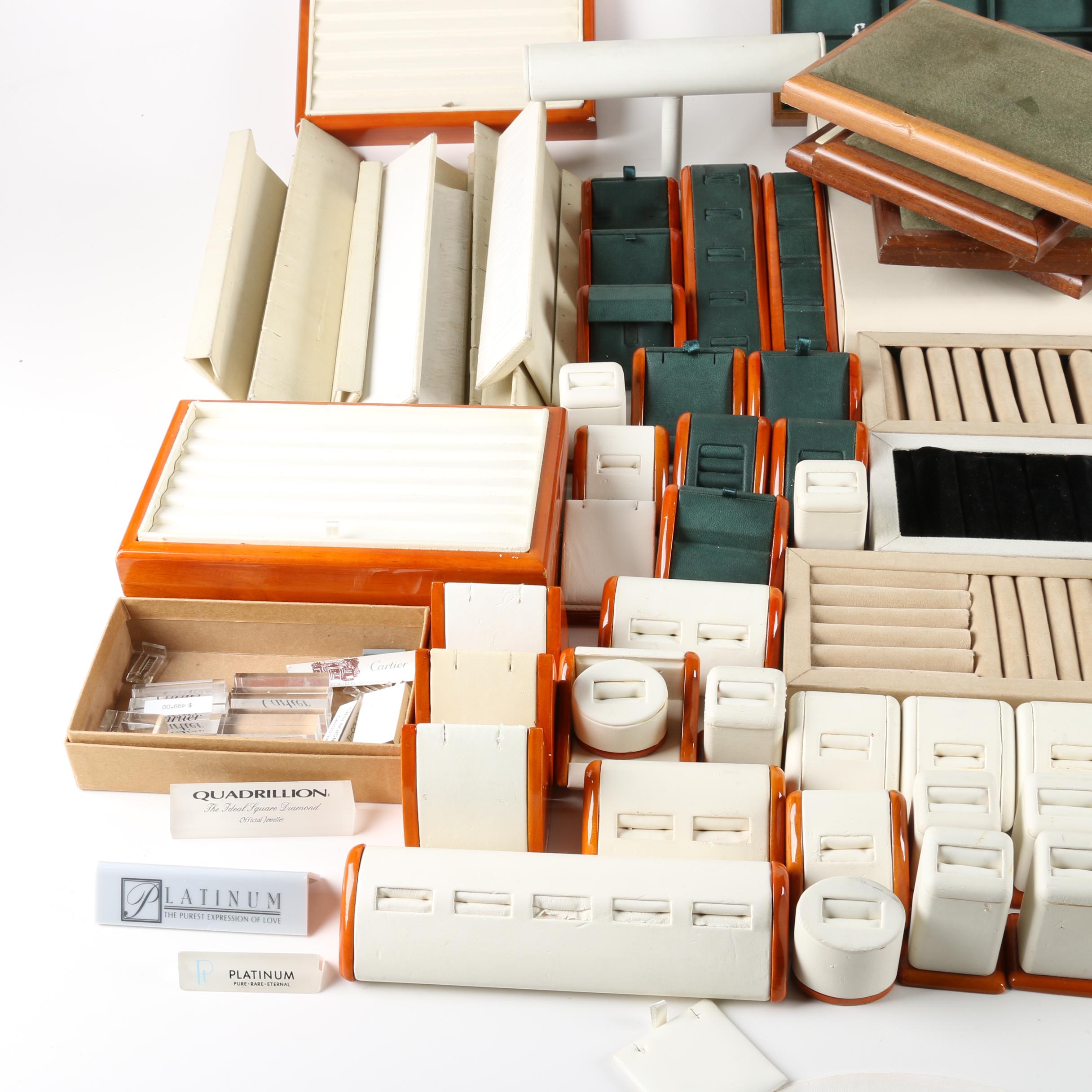 Collection of Jewelry Displays