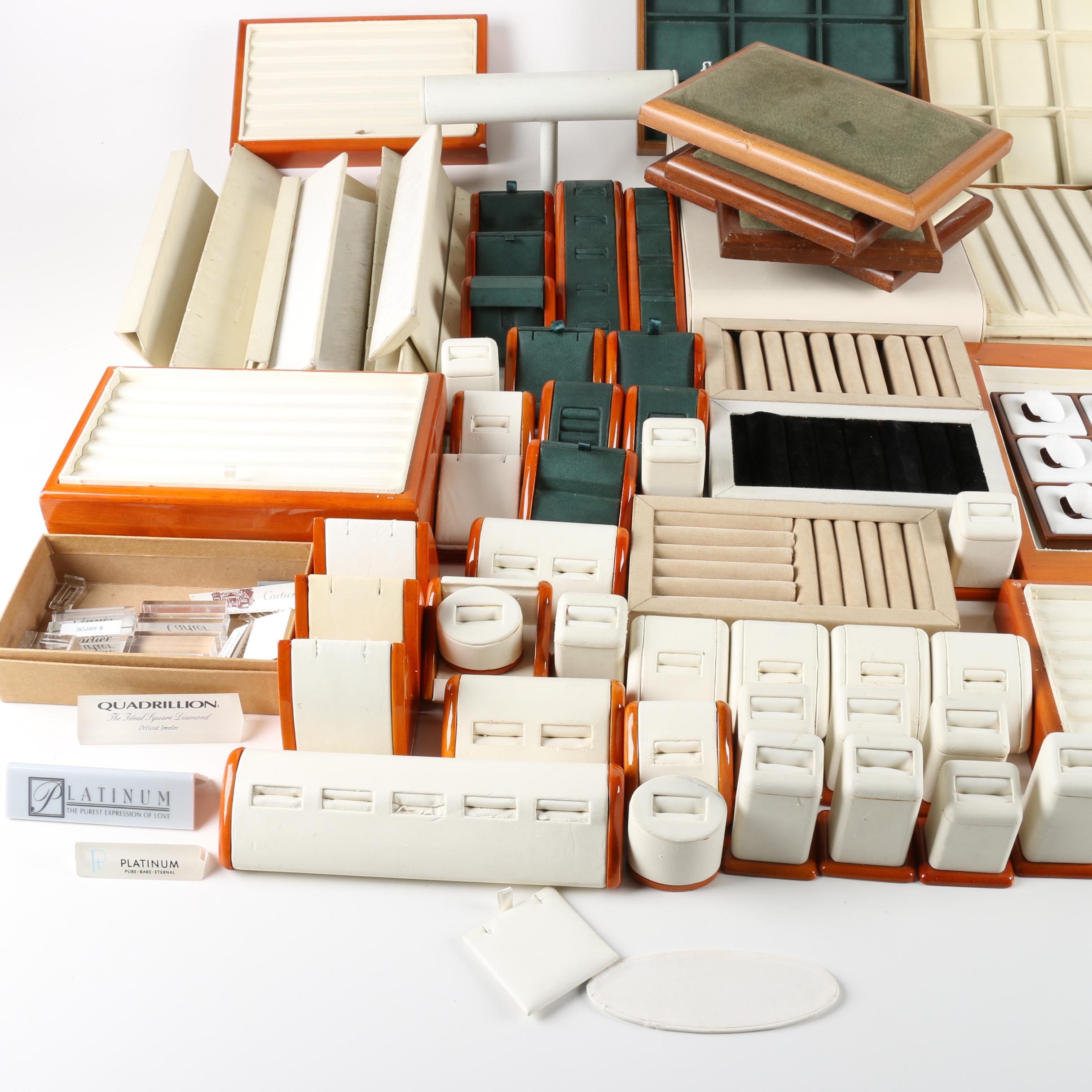 Collection of Jewelry Displays