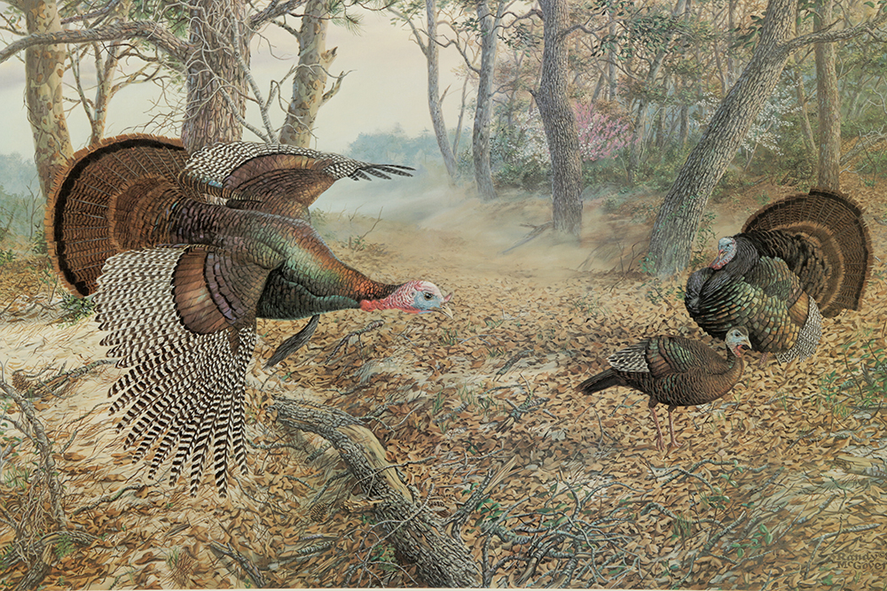 Randy McGovern Limited Edition Reproduction Print on Paper "Show's Over"