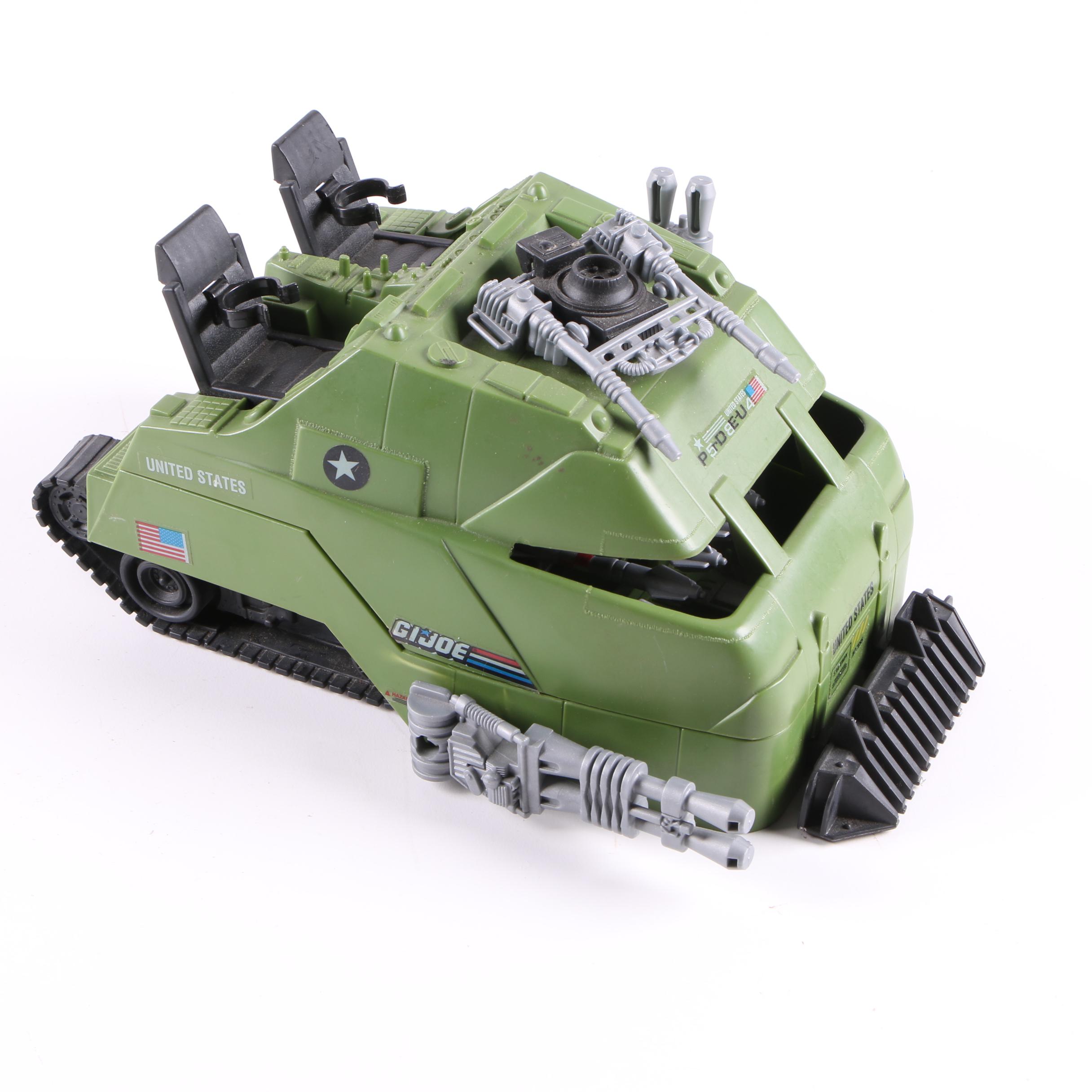 Assortment of "GI Joe" Vehicle Action Figures