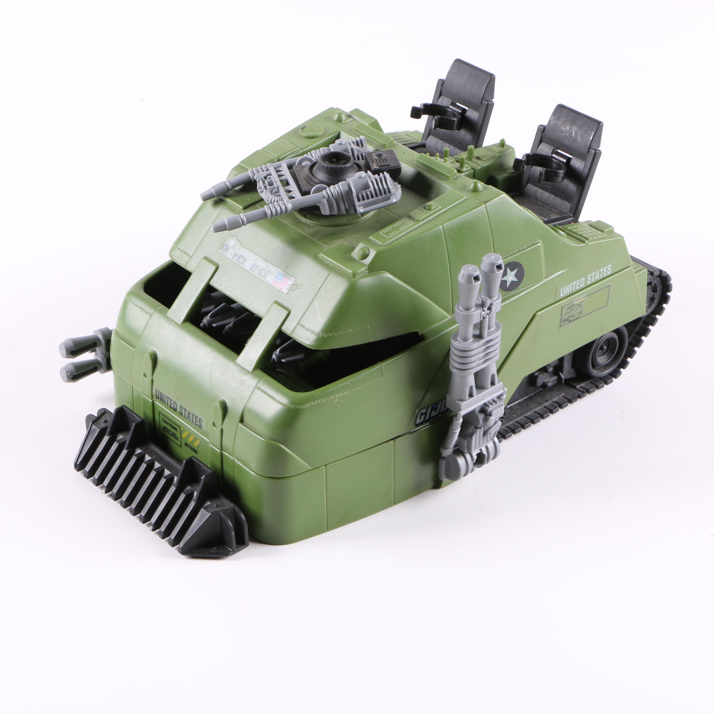 Assortment of "GI Joe" Vehicle Action Figures