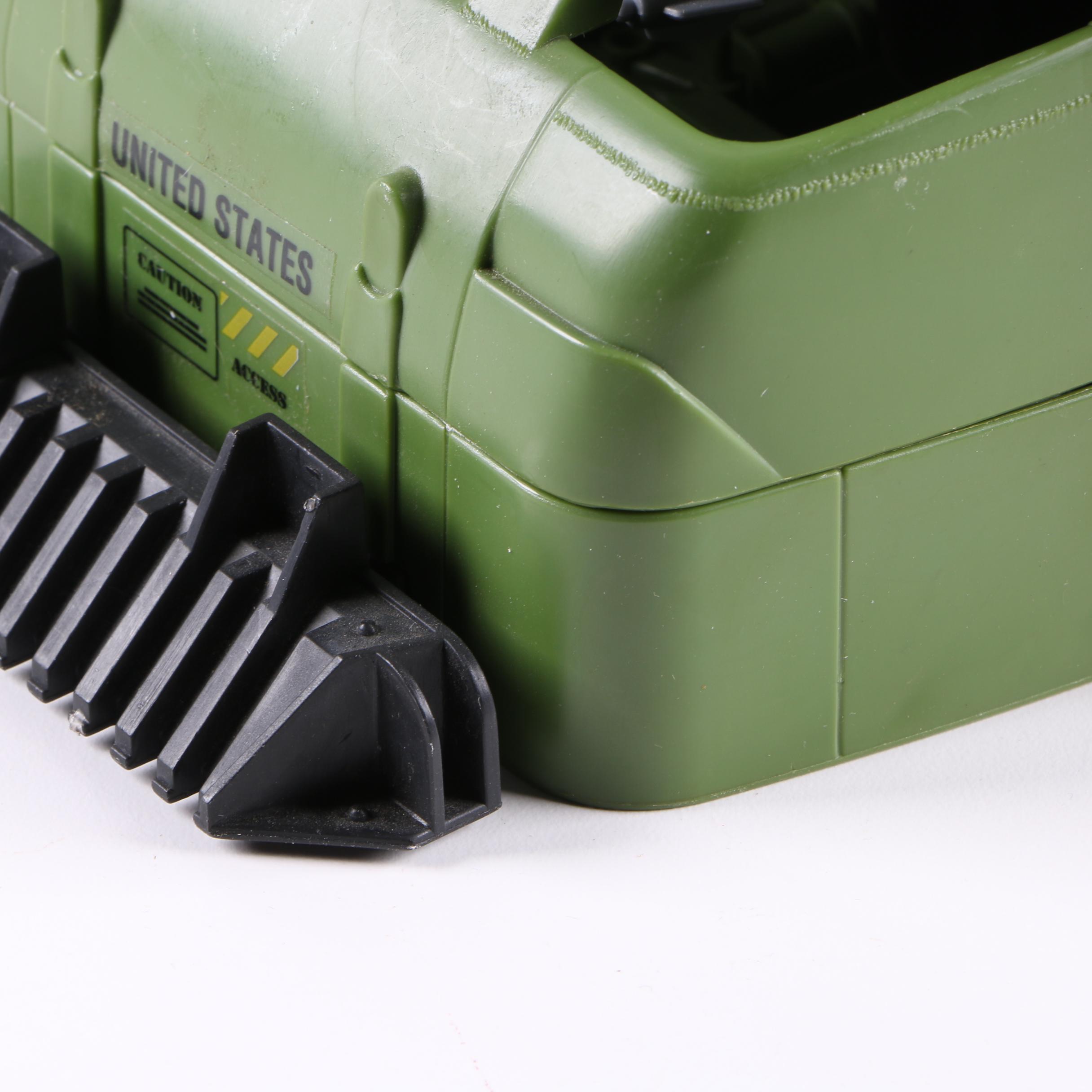 Assortment of "GI Joe" Vehicle Action Figures