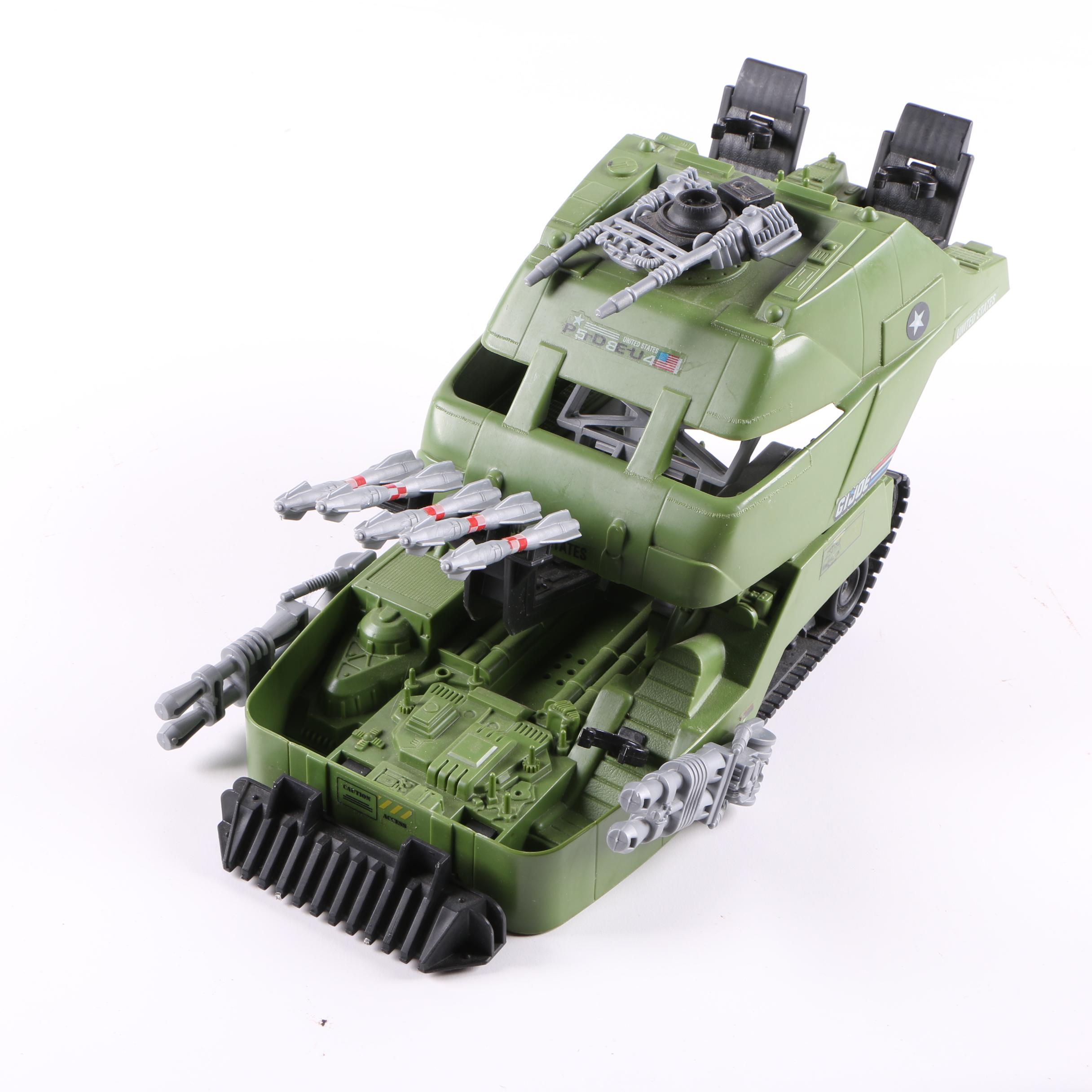 Assortment of "GI Joe" Vehicle Action Figures