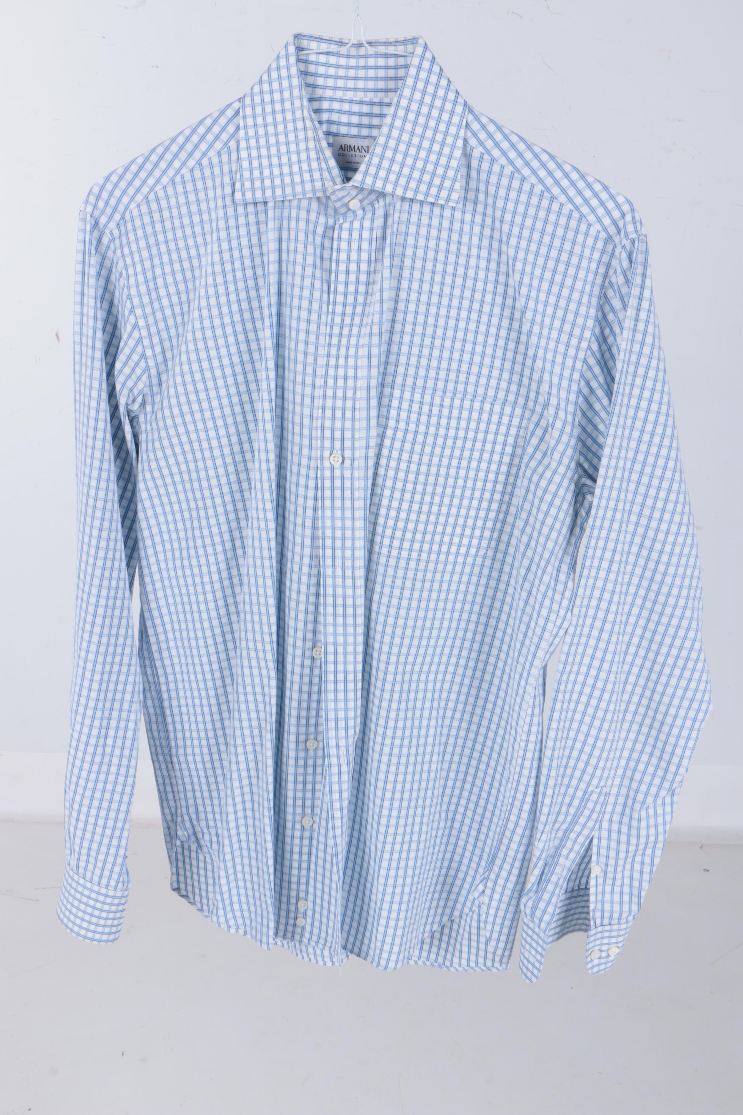 Men's Armani Collezioni Dress Shirts