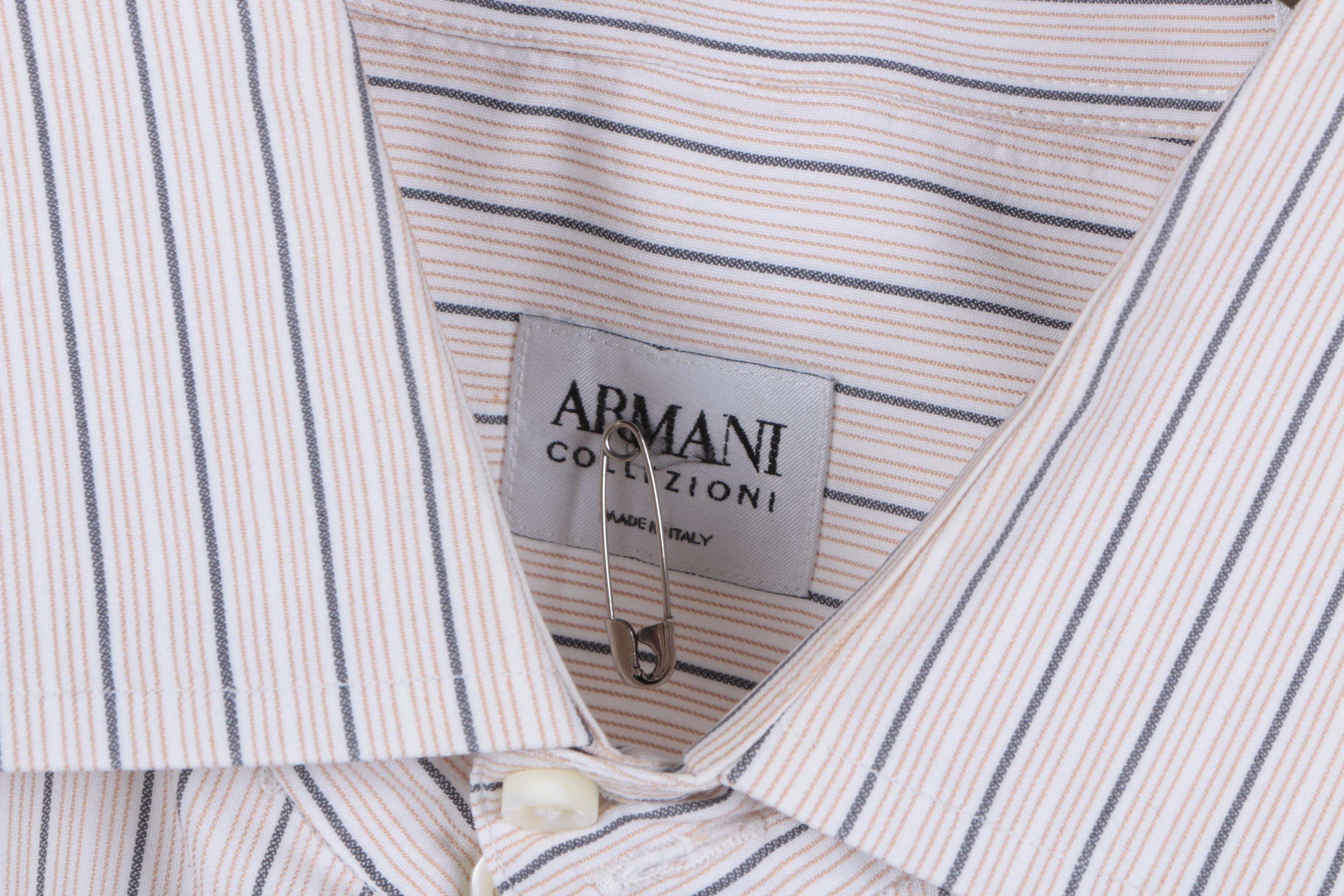 Men's Armani Collezioni Dress Shirts