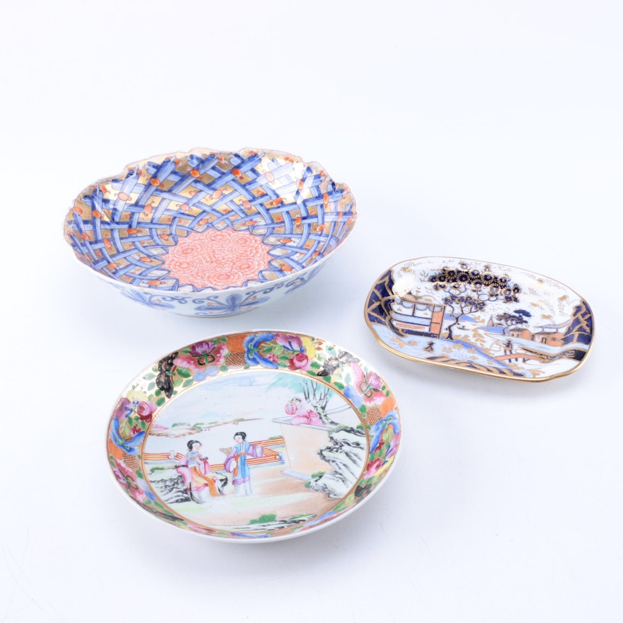 Asian Inspired Ceramic Plates