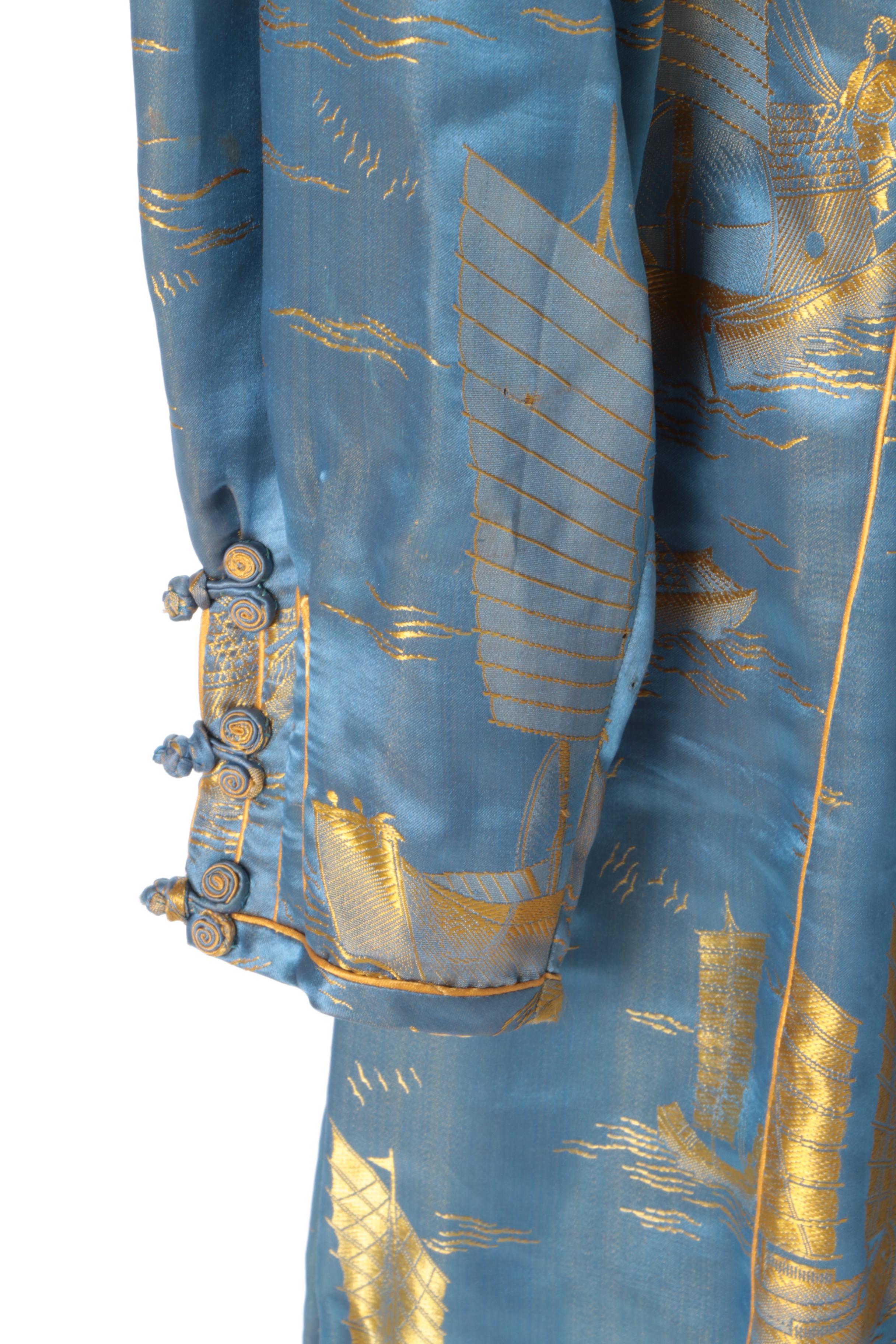 Vintage Chinese Silk Brocade Suit