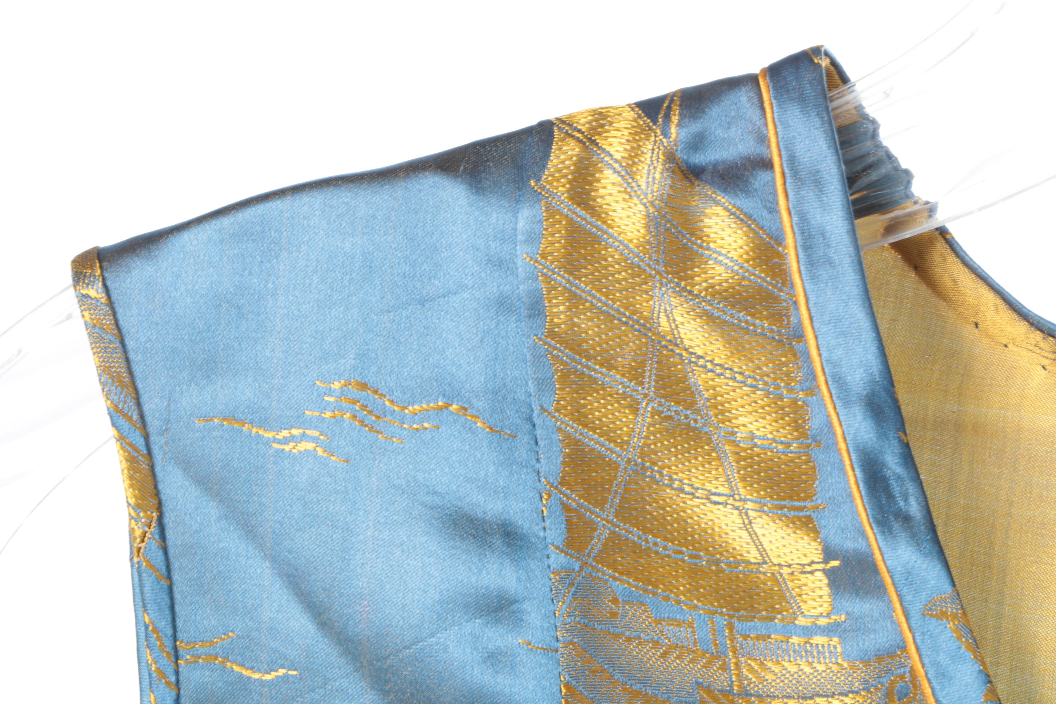 Vintage Chinese Silk Brocade Suit