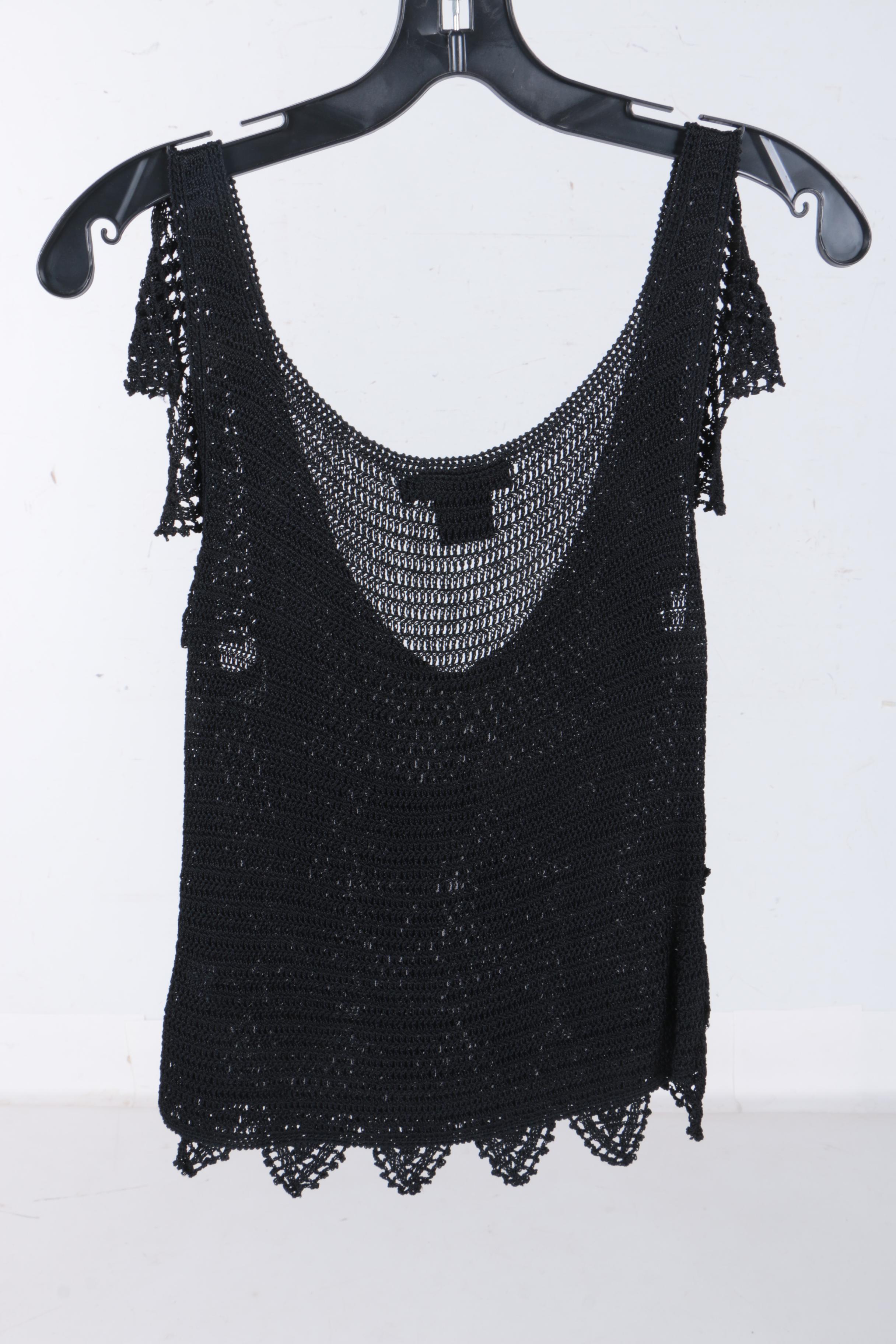 Lace, Crochet and Sequin Women's Tops
