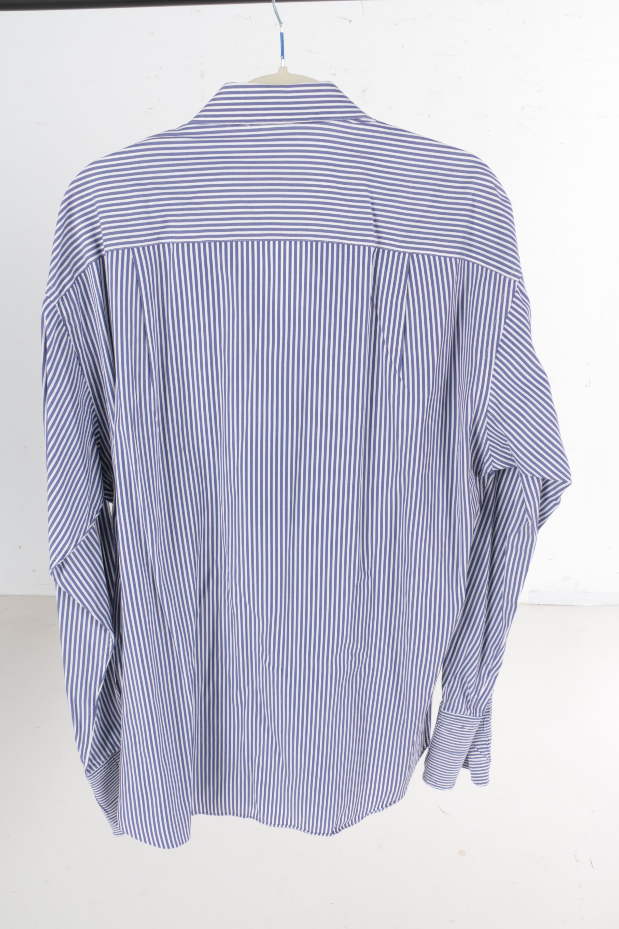 Men's Striped Dress Shirts Including Prada