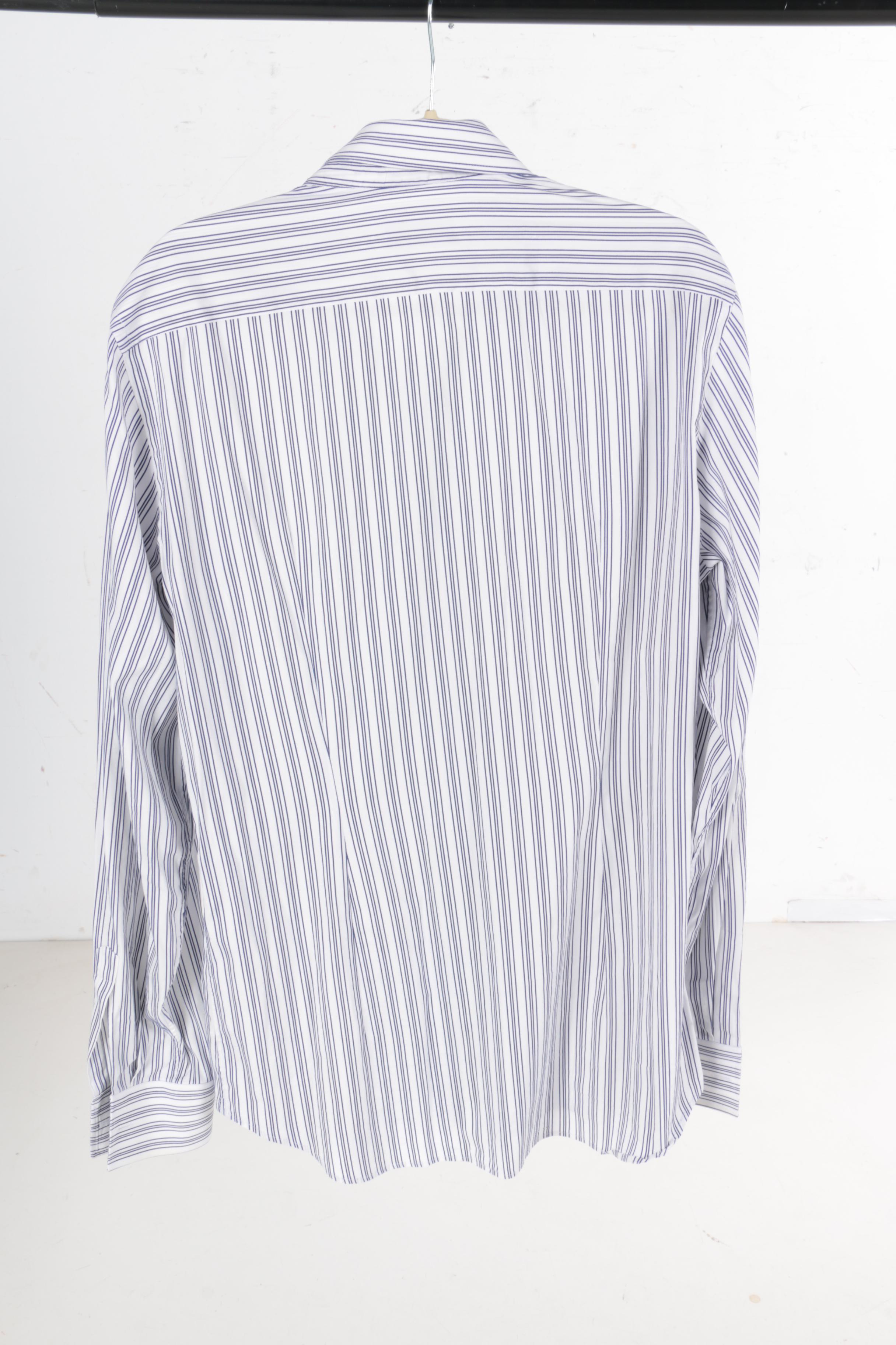 Men's Striped Dress Shirts Including Prada