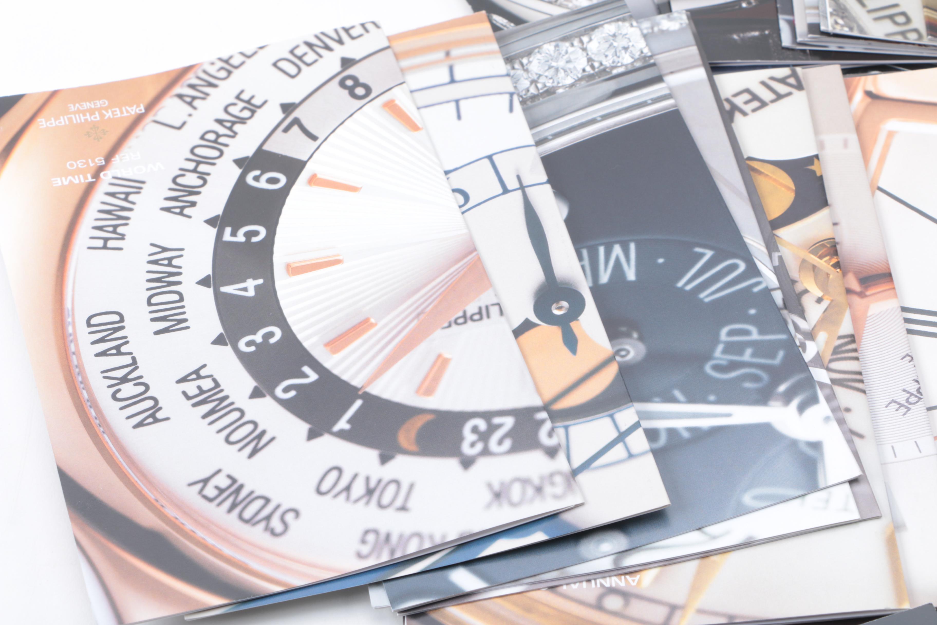 Packages of Patek Philippe Watch Catalogs