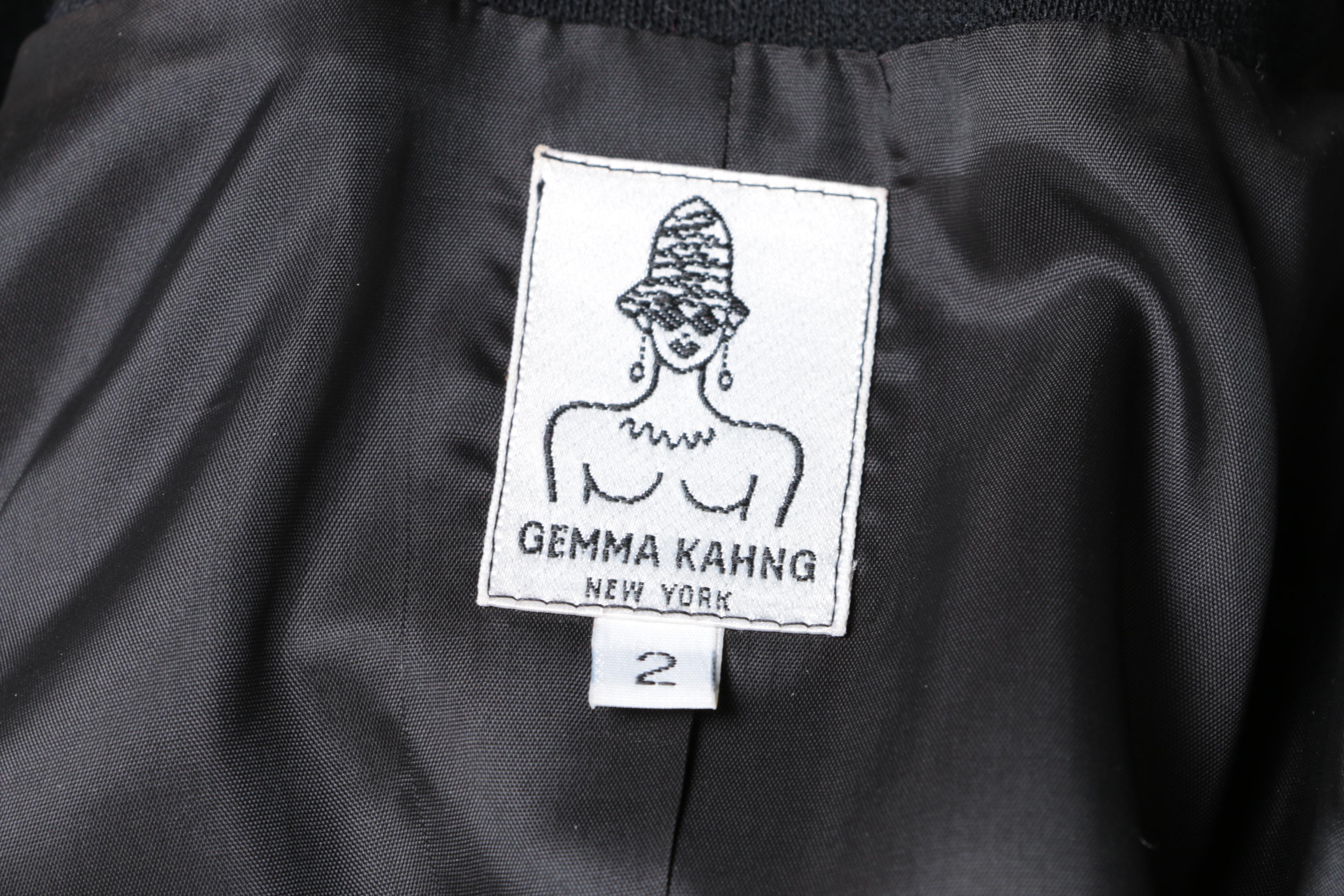 Gemma Kahng Faux Fur and Wool Jacket