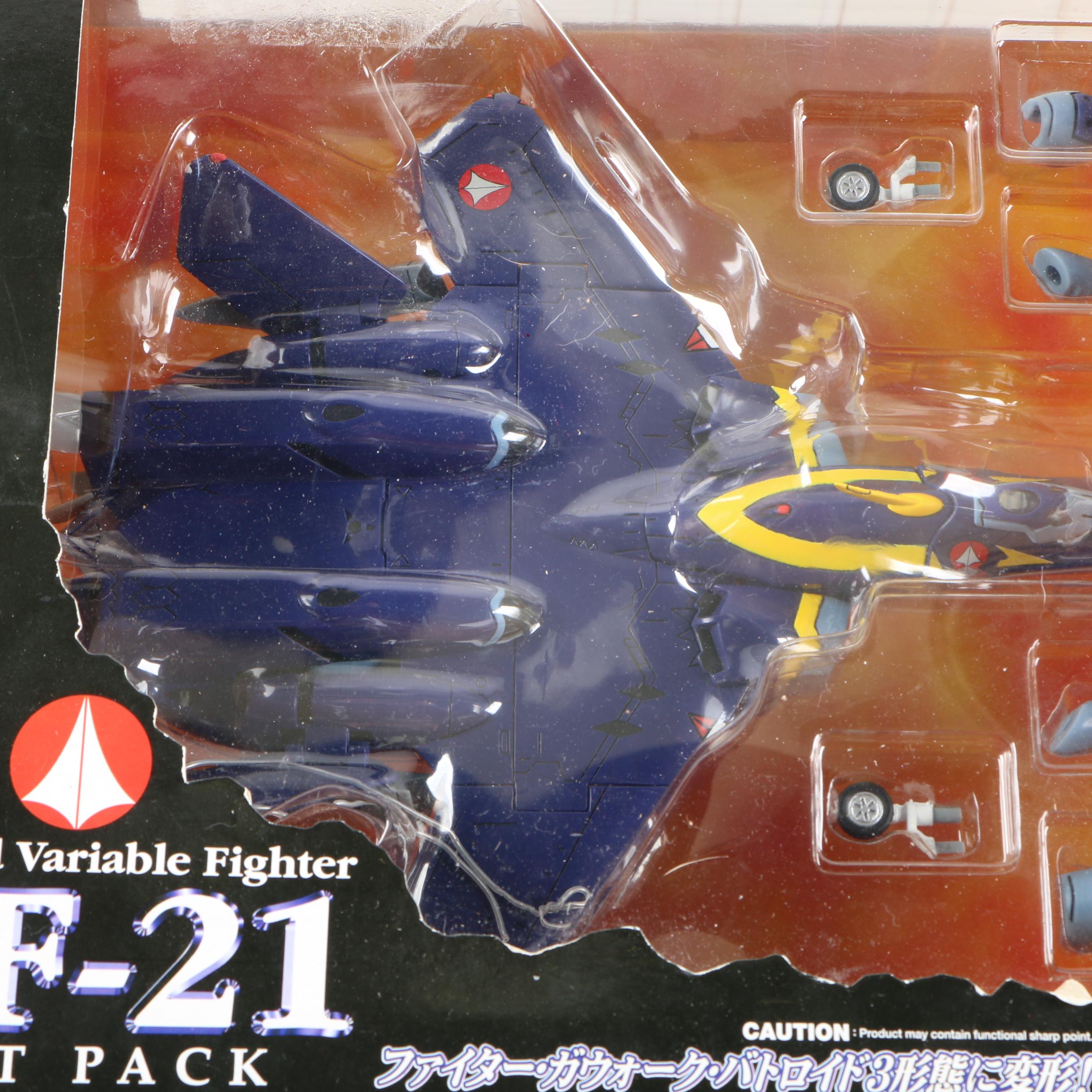 YF-21 Advanced Variable Fighter Die-Cast Figure by Macross Plus
