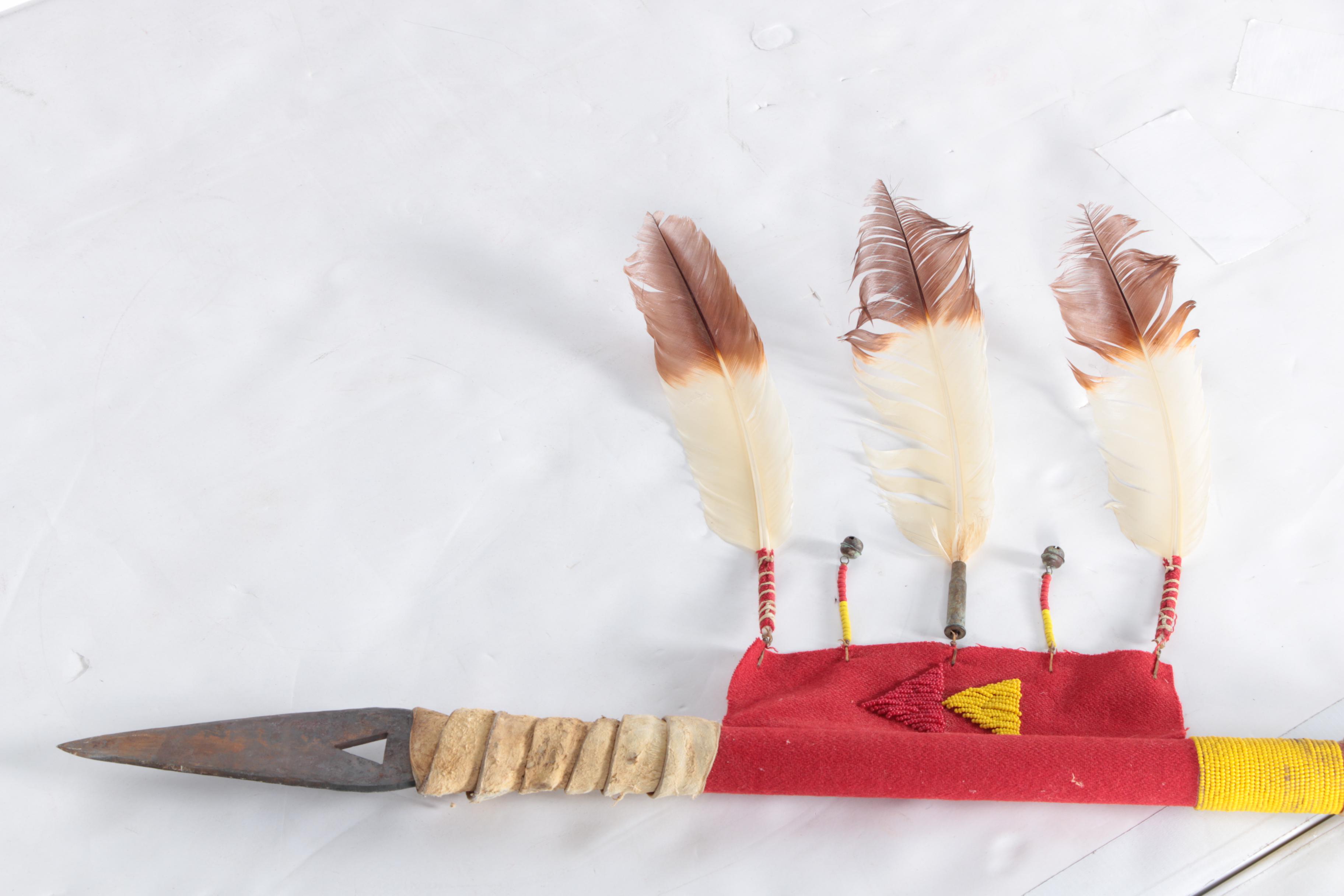 Decorative Native American Style Spear