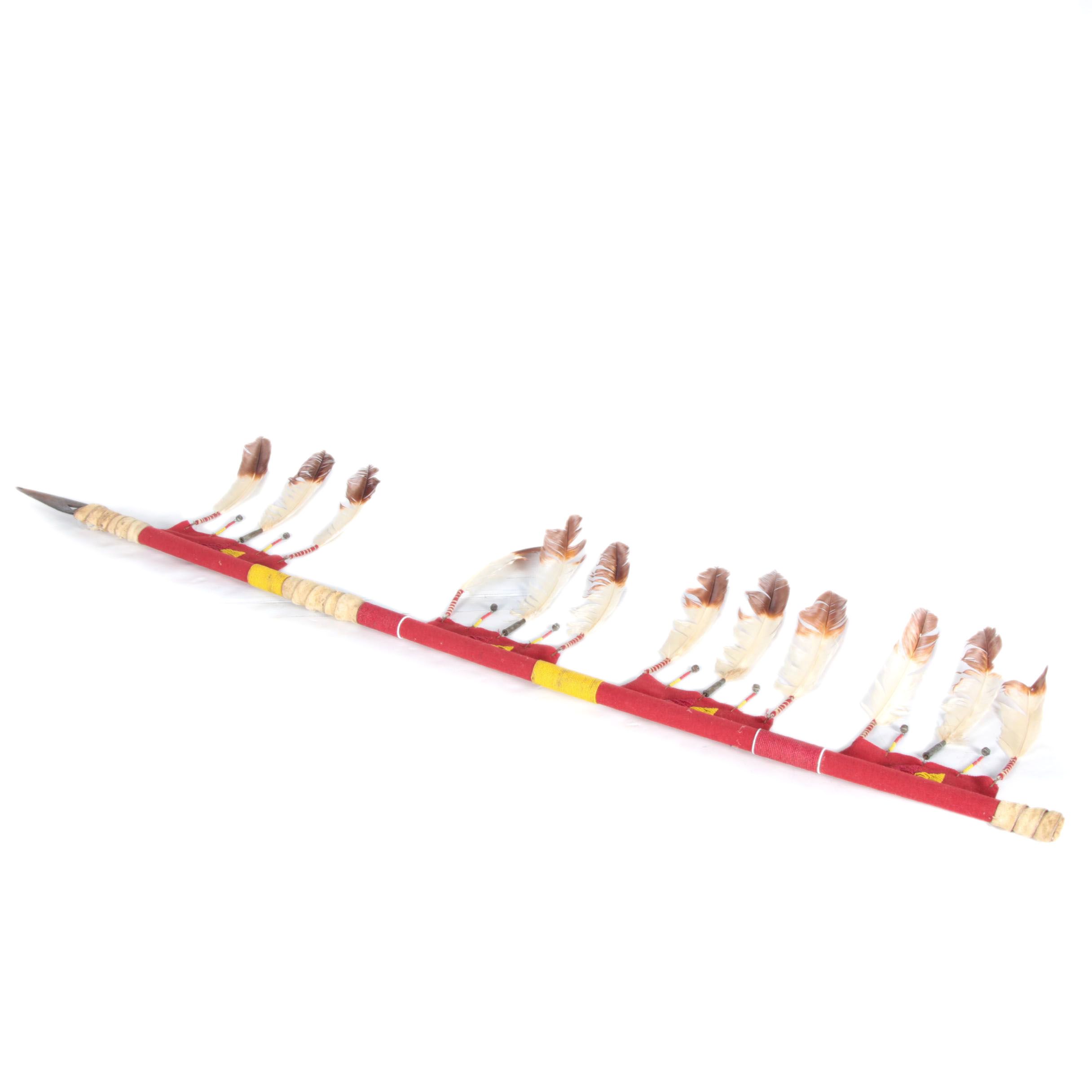 Decorative Native American Style Spear